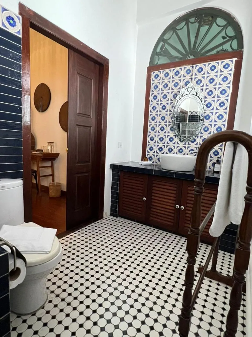 Toilet in East Indies Mansion