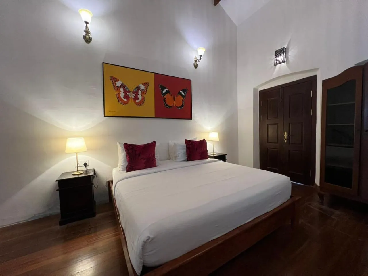 Bed in East Indies Mansion