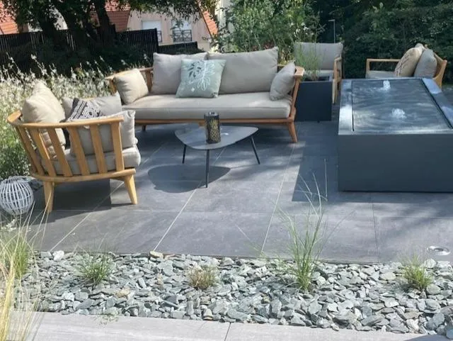 Living room in Hôtel Échappée en Baie - Parking privé gratuit dont forfaits bornes électriques réservable