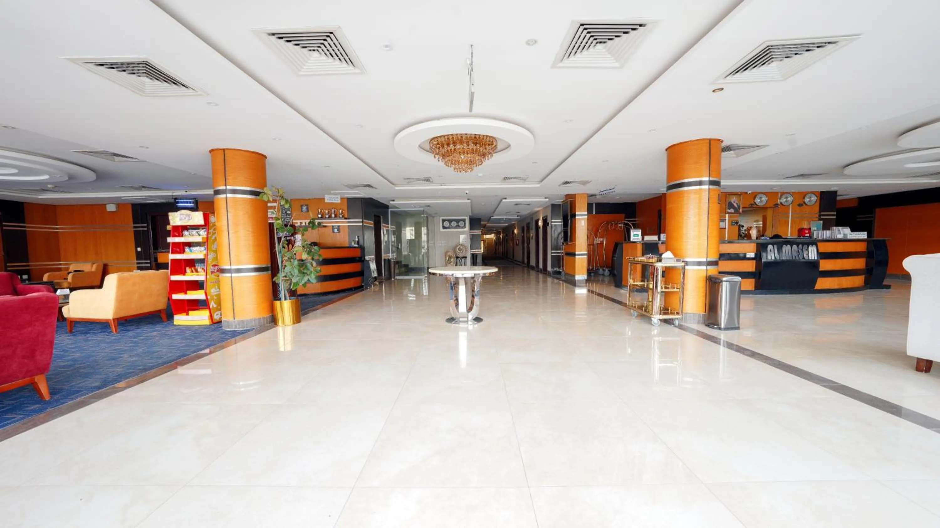 Lobby or reception in Al Masem Serviced Apartments - Gharnata - Exit 9