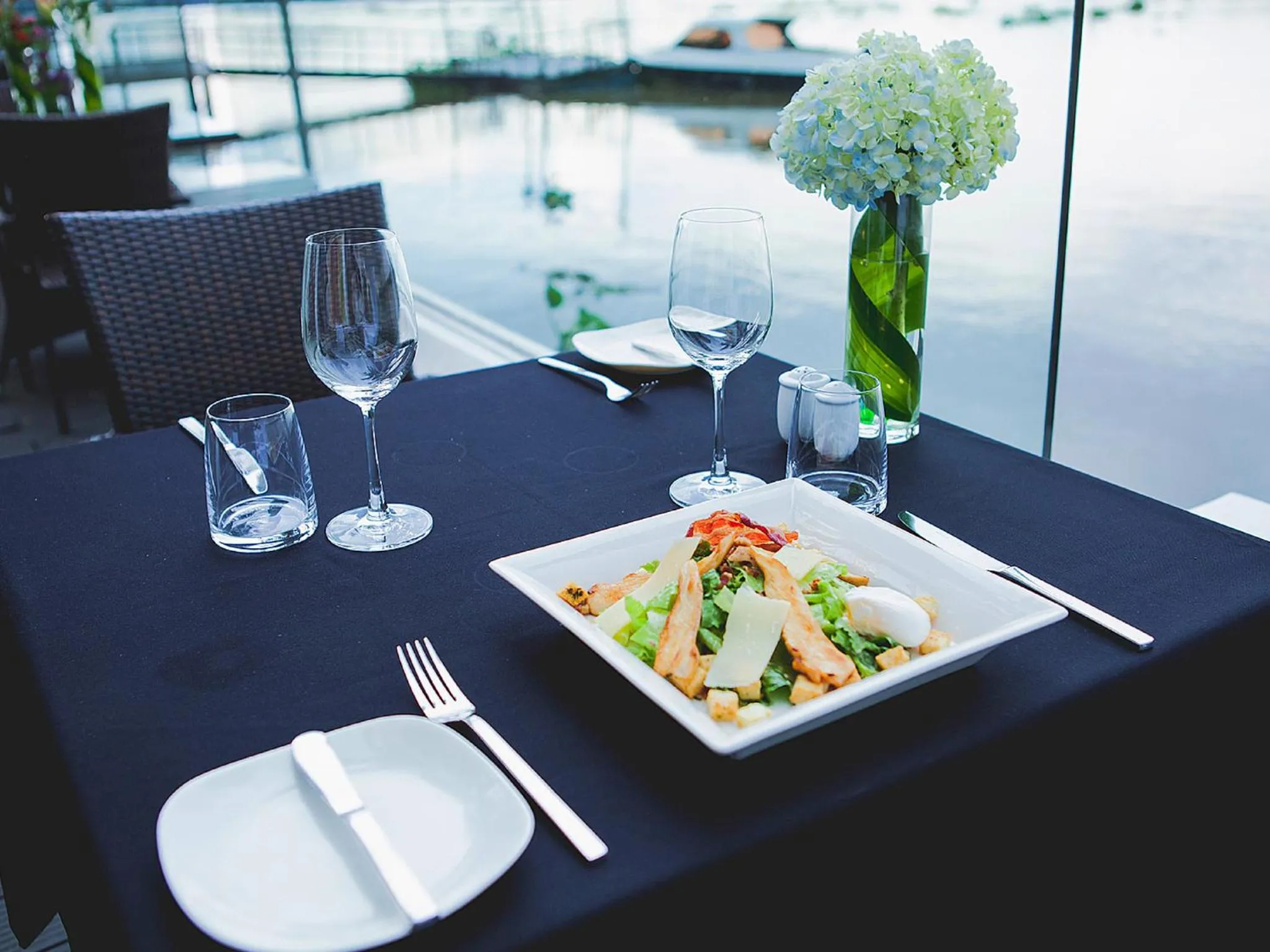 Patio in Villa Song Saigon