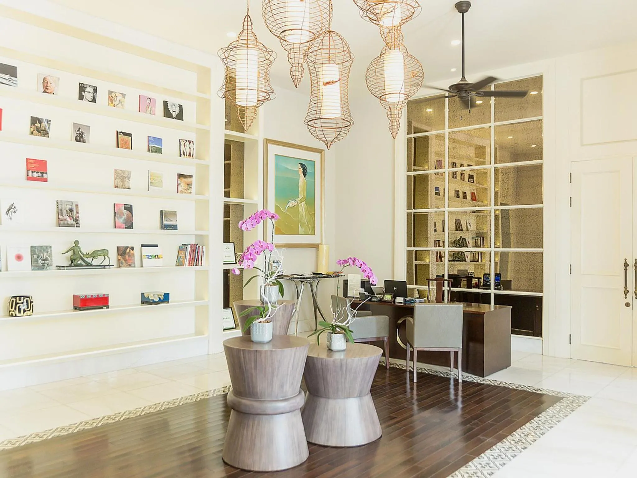 Lobby or reception in Villa Song Saigon