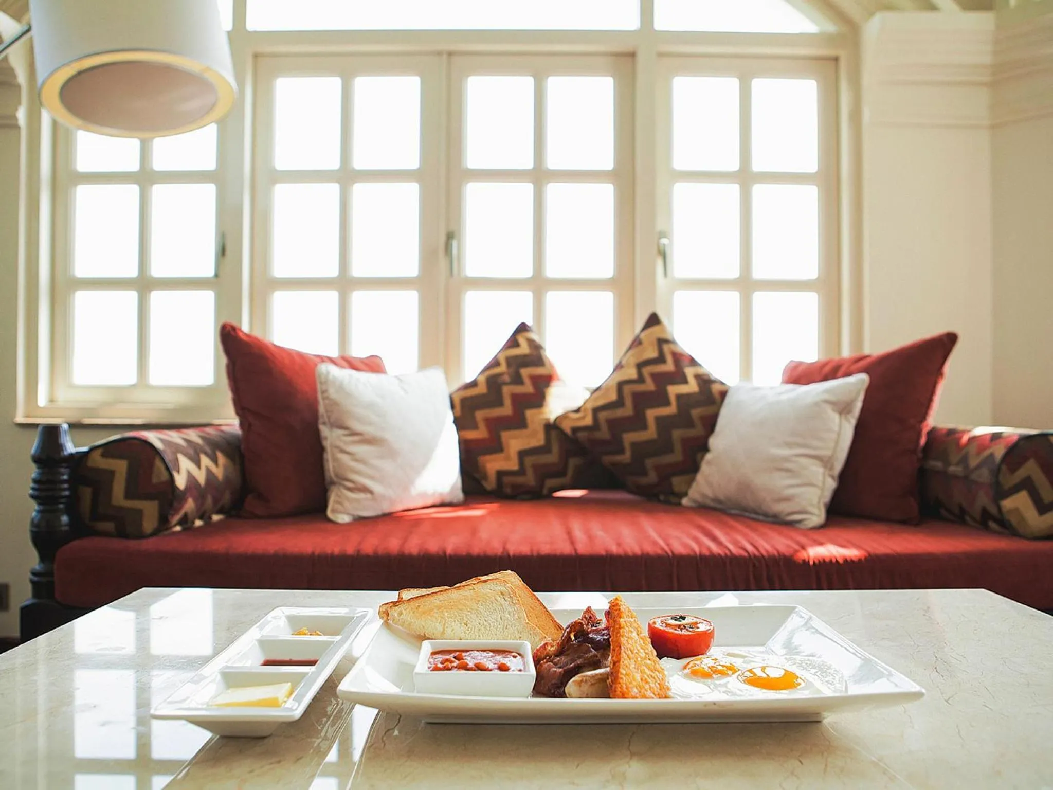 Food close-up in Villa Song Saigon