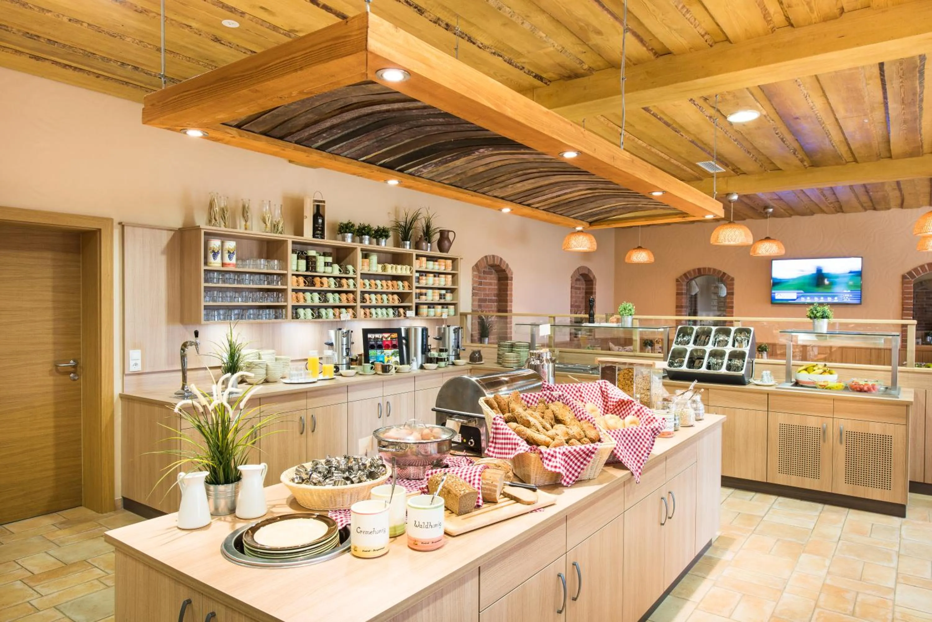 Buffet breakfast in JUFA Hotel Neutal