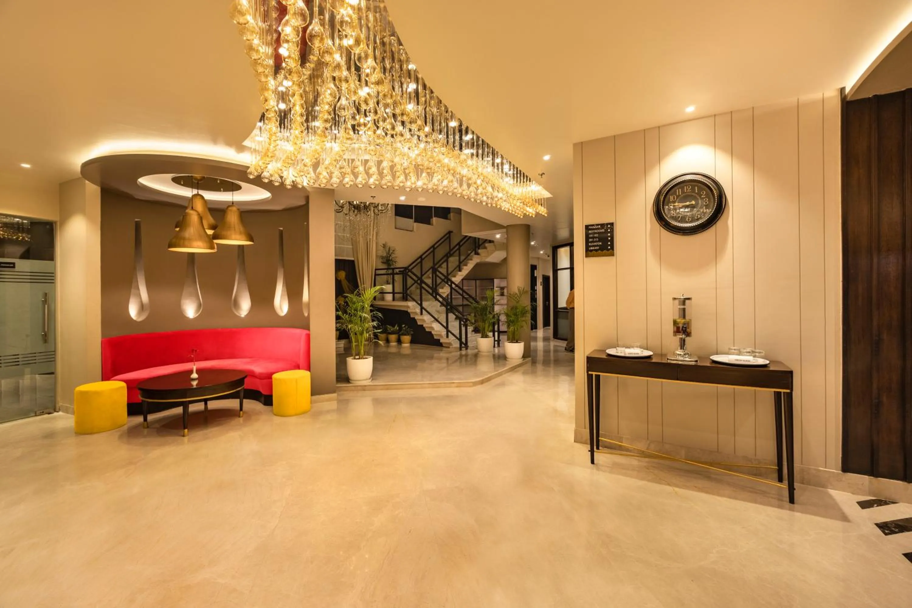Lobby or reception in The Vaishnodevi Sarovar Portico