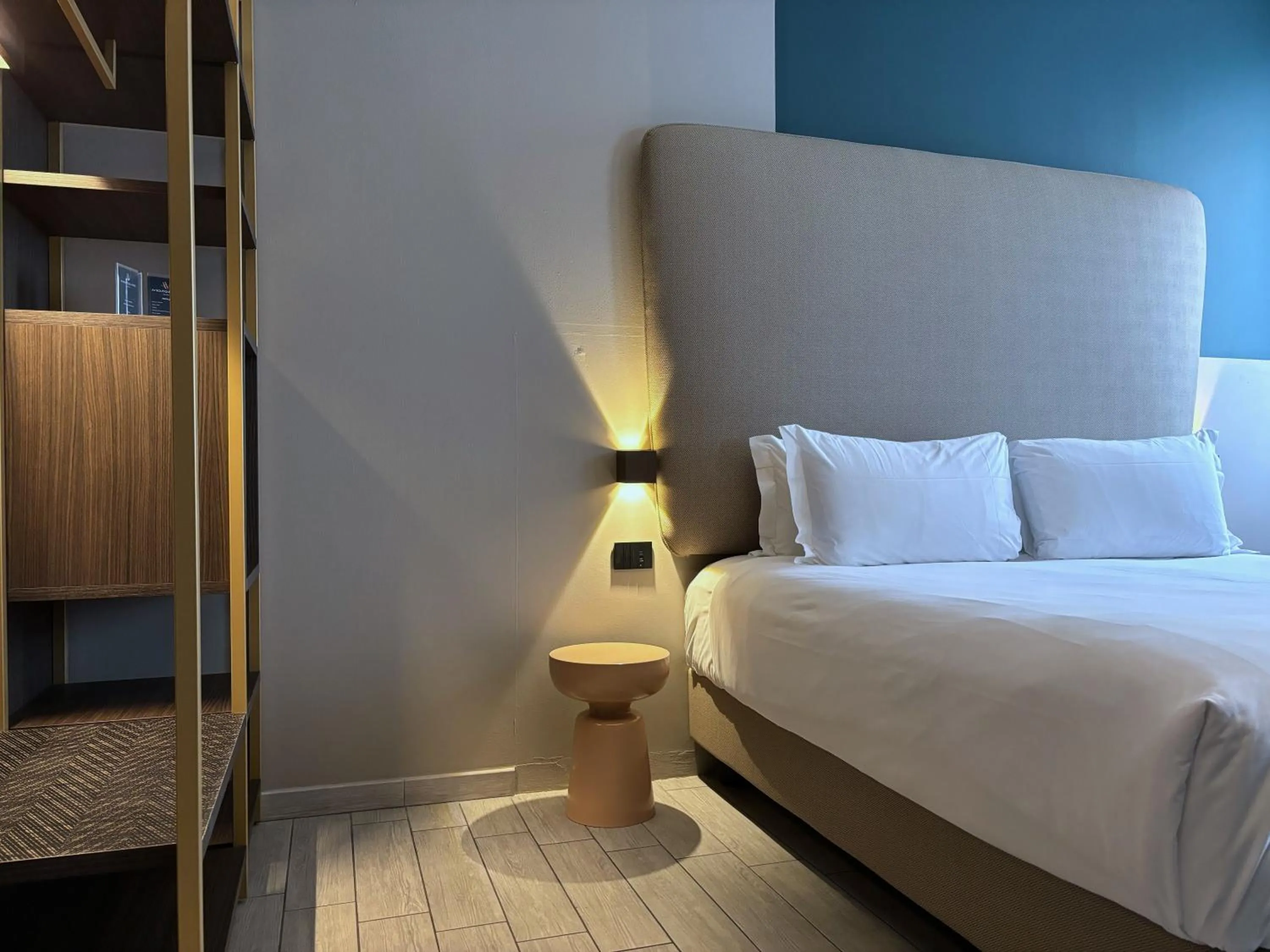 Bed in AV Hotel Milano