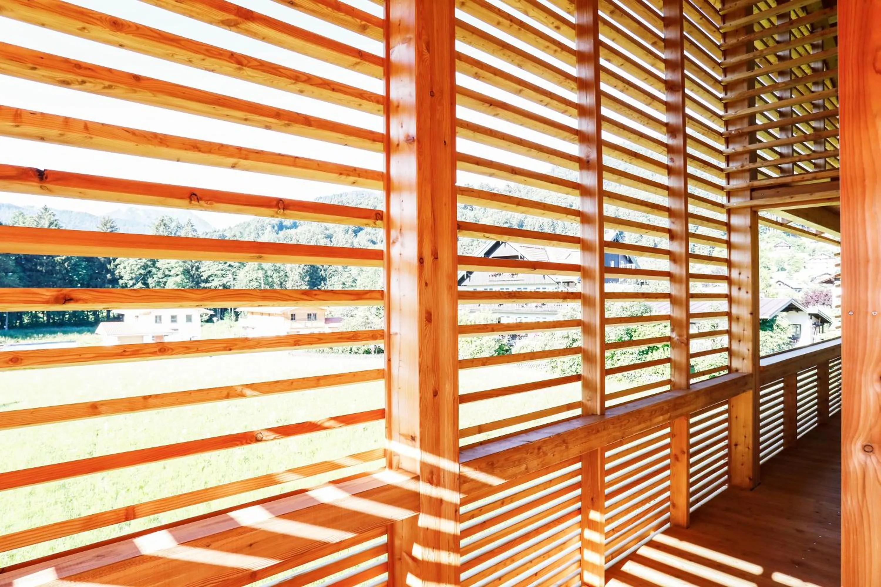 Balcony/Terrace in Alpin Chalet Trinkl - adults only ab 16 Jahren