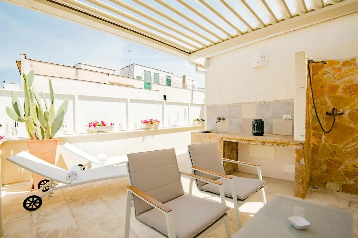 sunbed in Dimora Mazzini