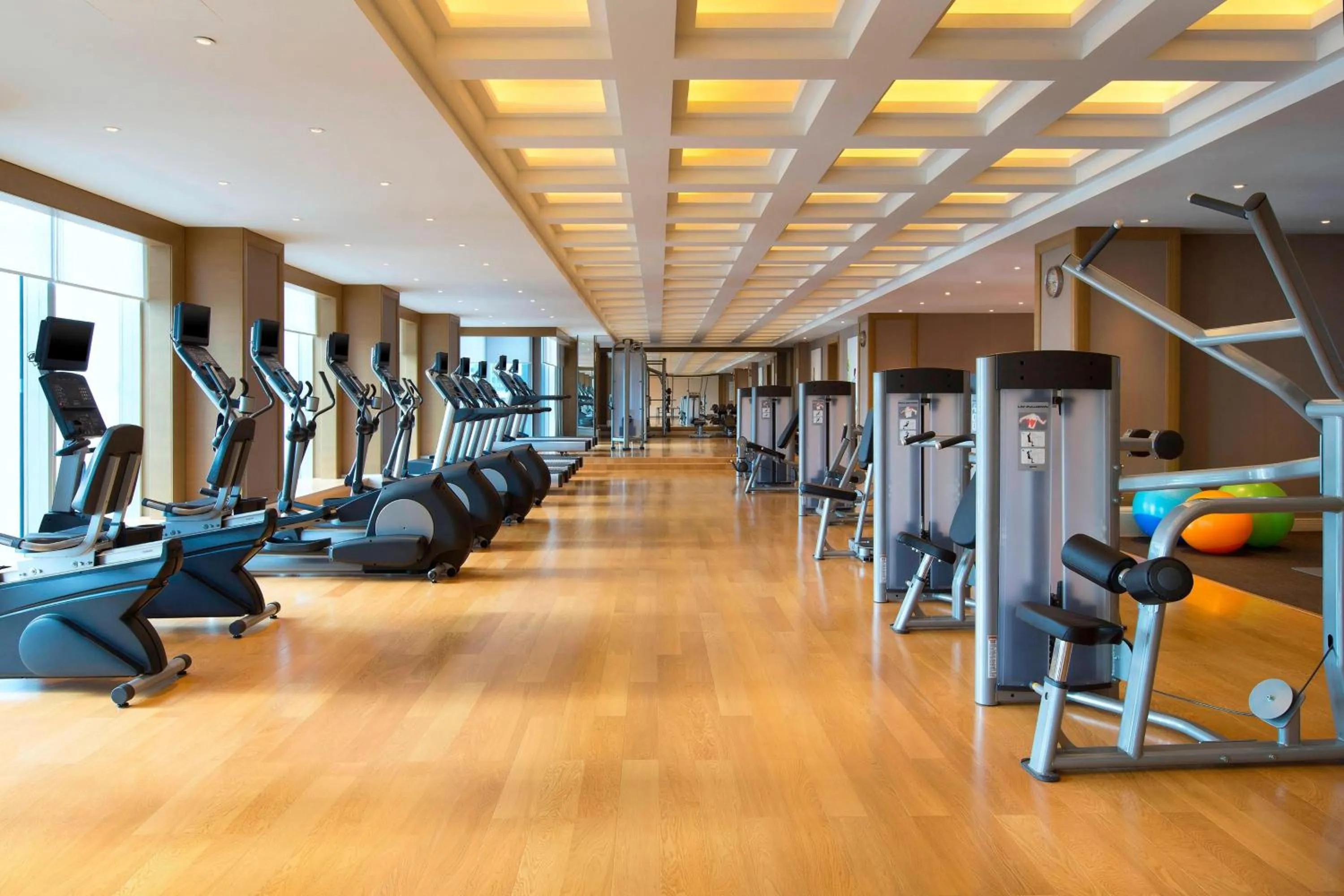 Fitness centre/facilities in The Westin Qingdao - Instagrammable