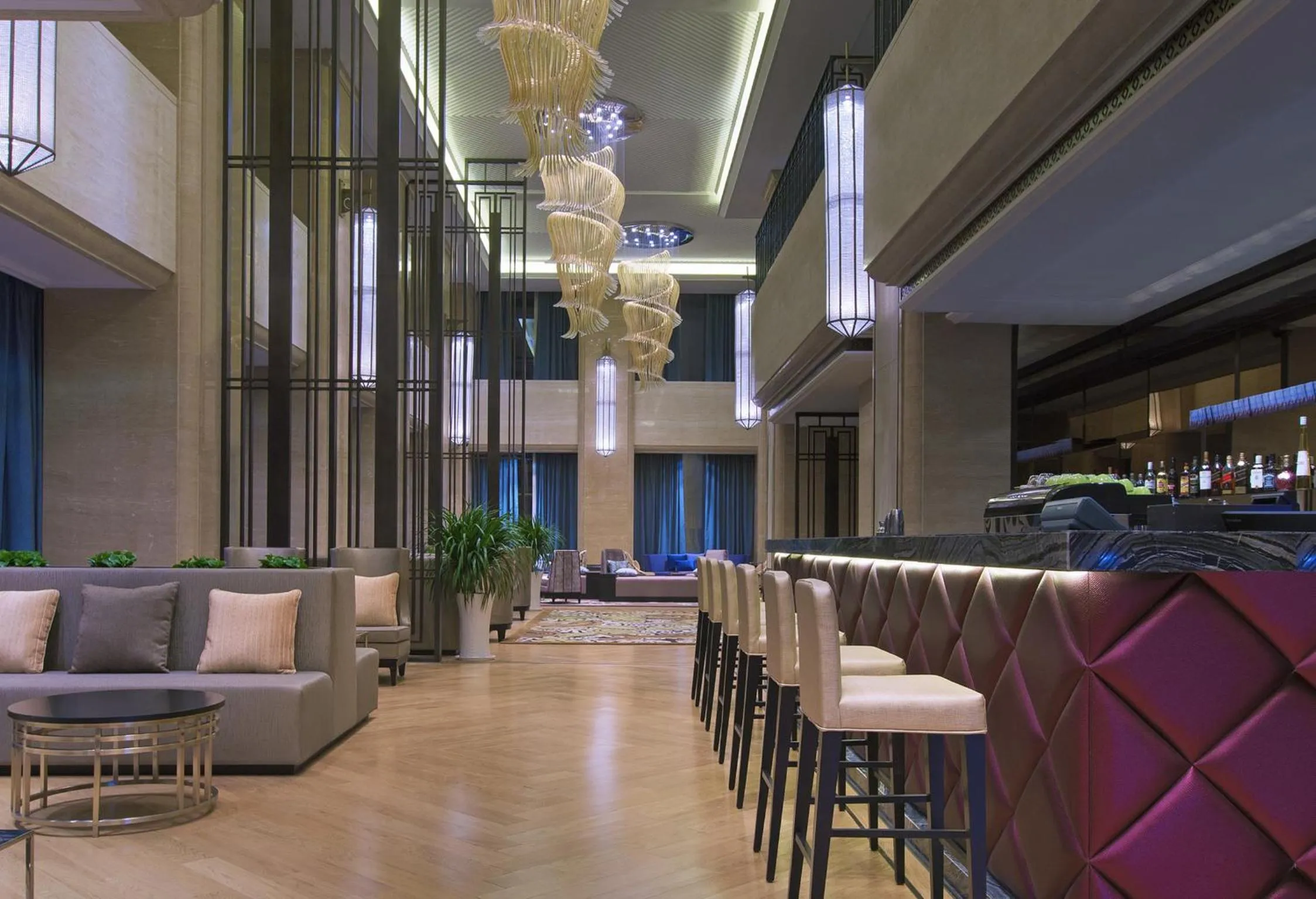 Lounge or bar in The Westin Qingdao - Instagrammable