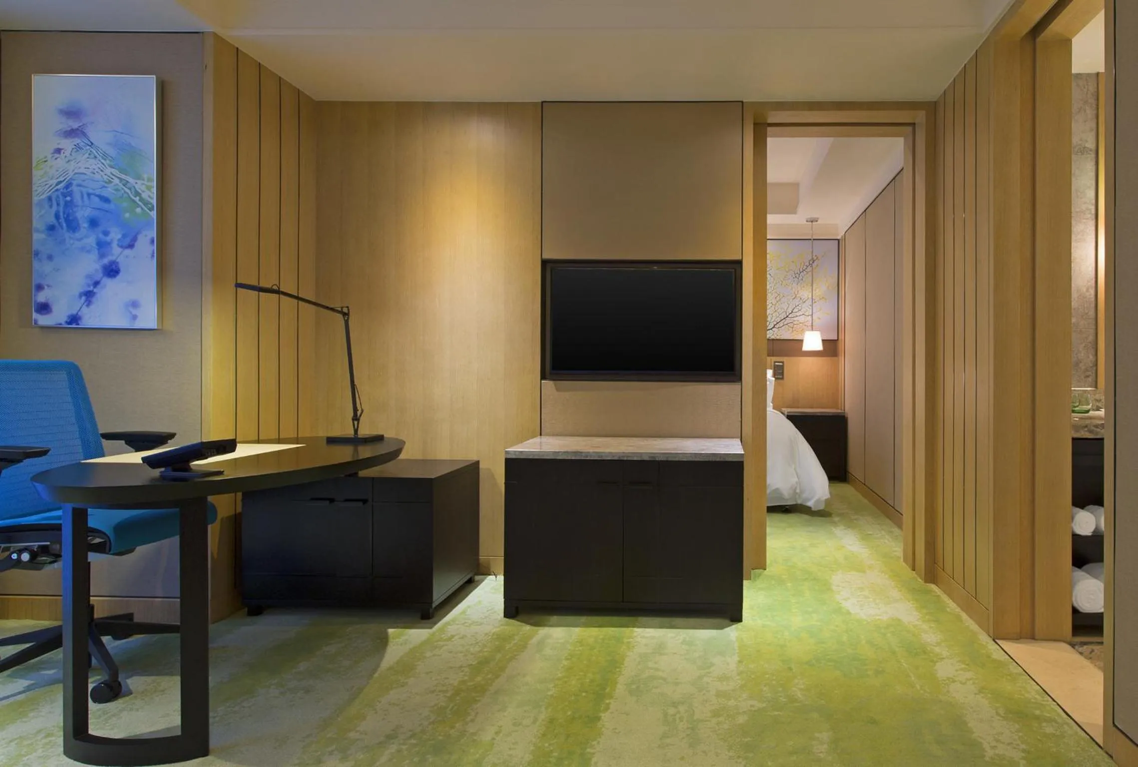 Living room in The Westin Qingdao - Instagrammable