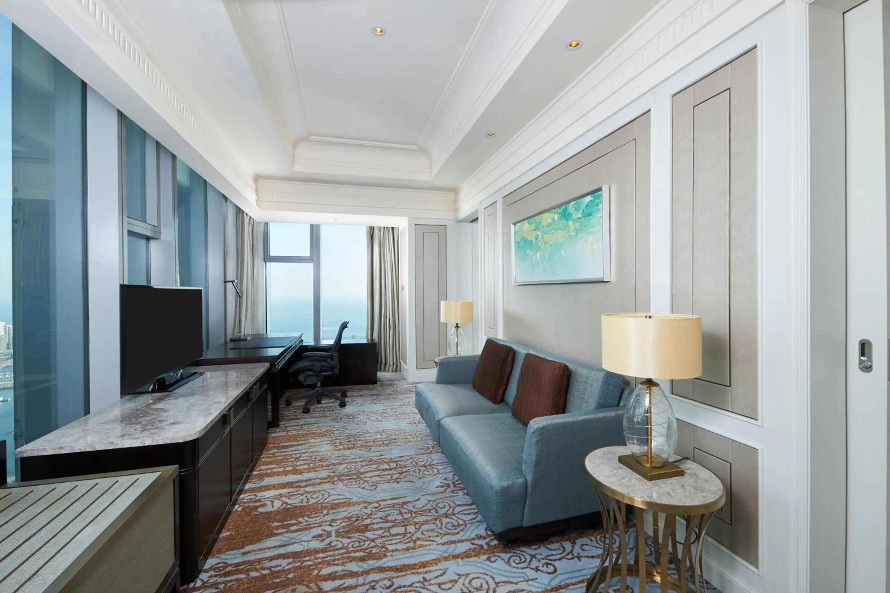 Bedroom in The Westin Qingdao - Instagrammable