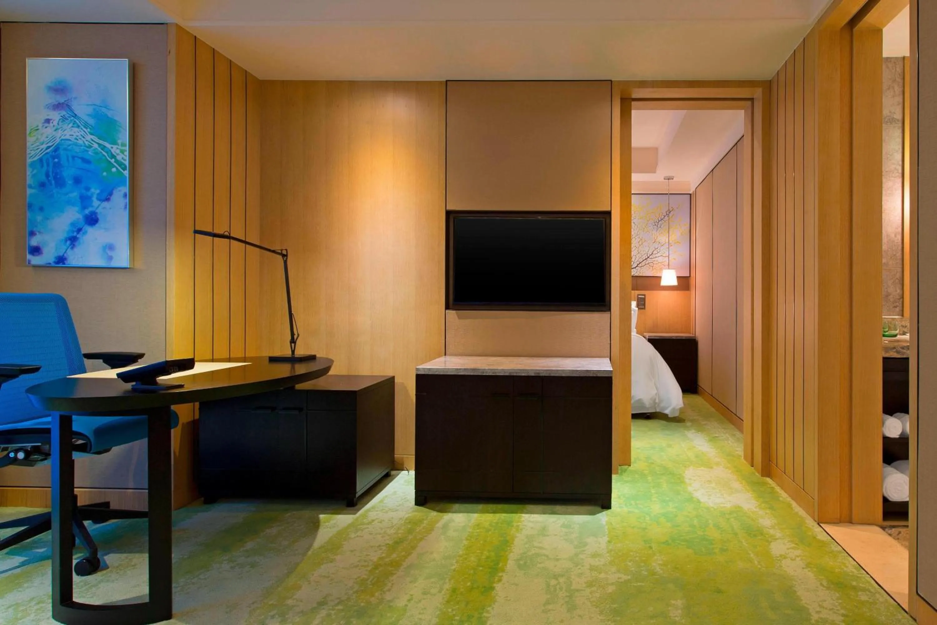 Photo of the whole room in The Westin Qingdao - Instagrammable