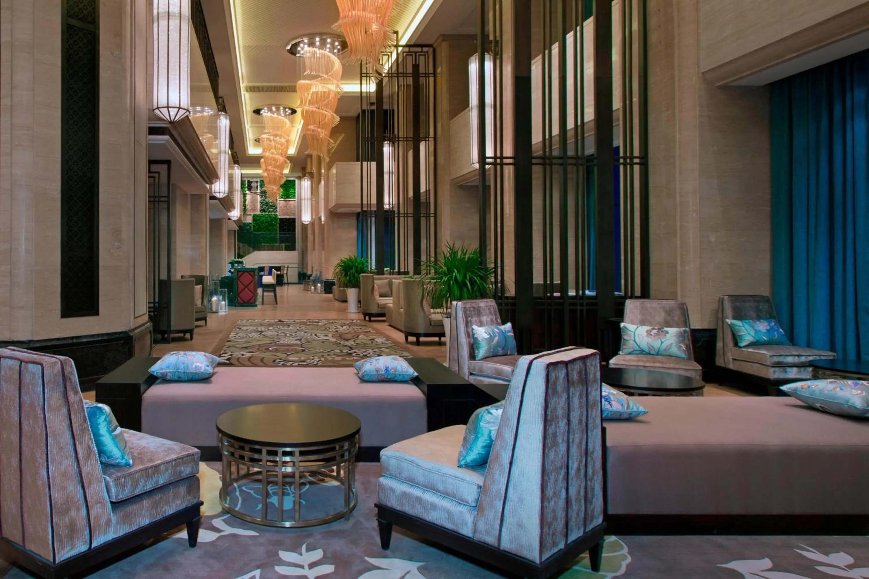 Lobby or reception in The Westin Qingdao - Instagrammable