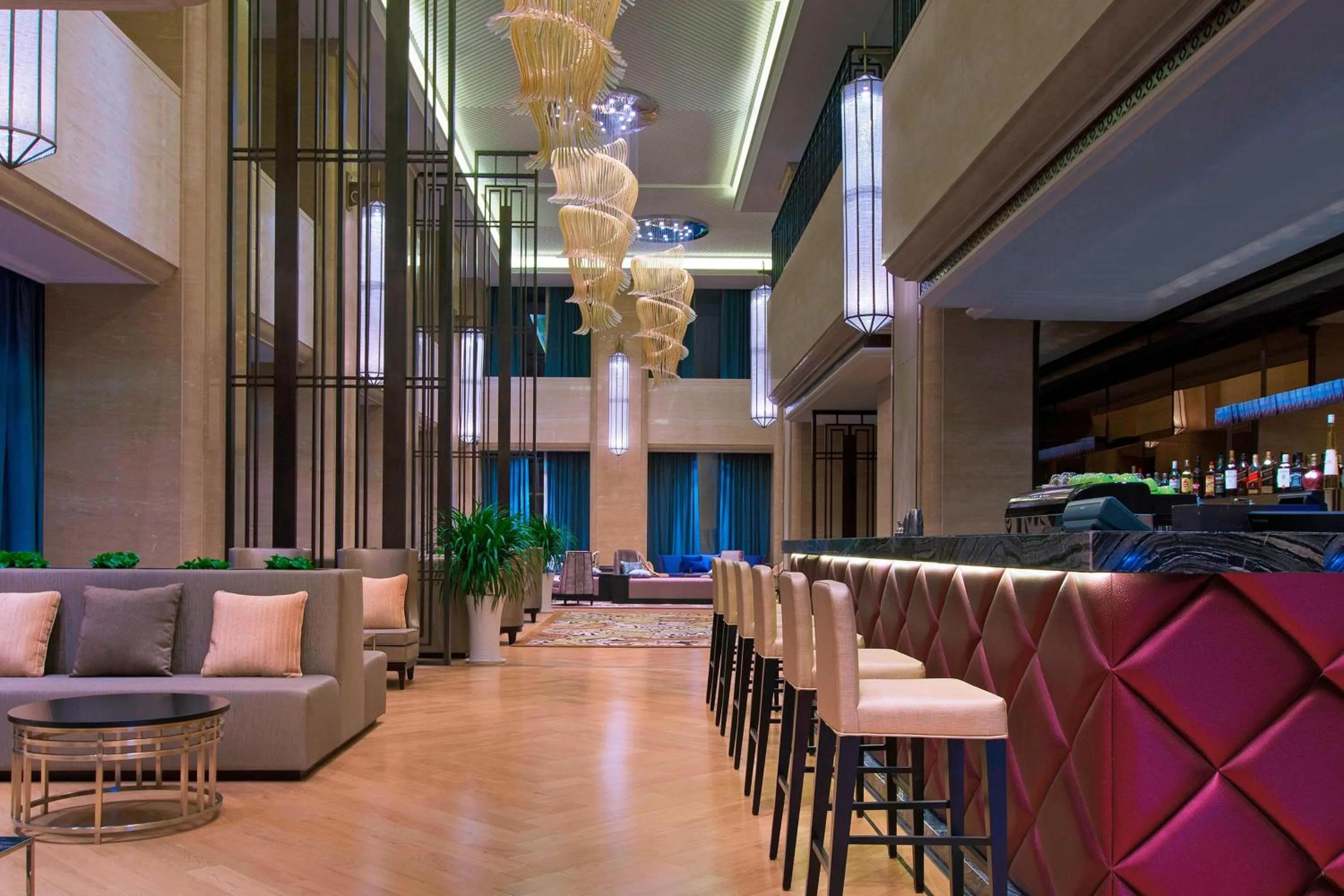 Lobby or reception in The Westin Qingdao - Instagrammable