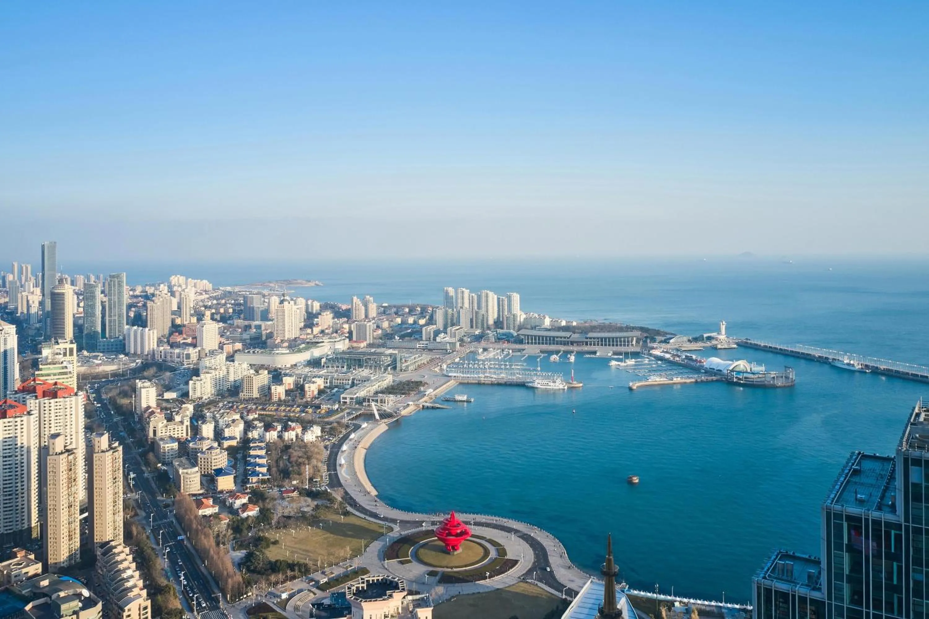 View (from property/room) in The Westin Qingdao - Instagrammable