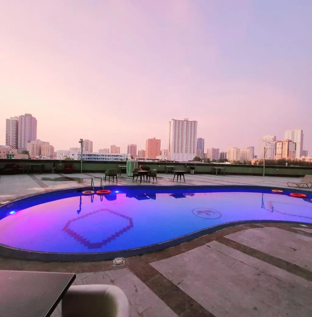 City view in Crown Palace Hotel