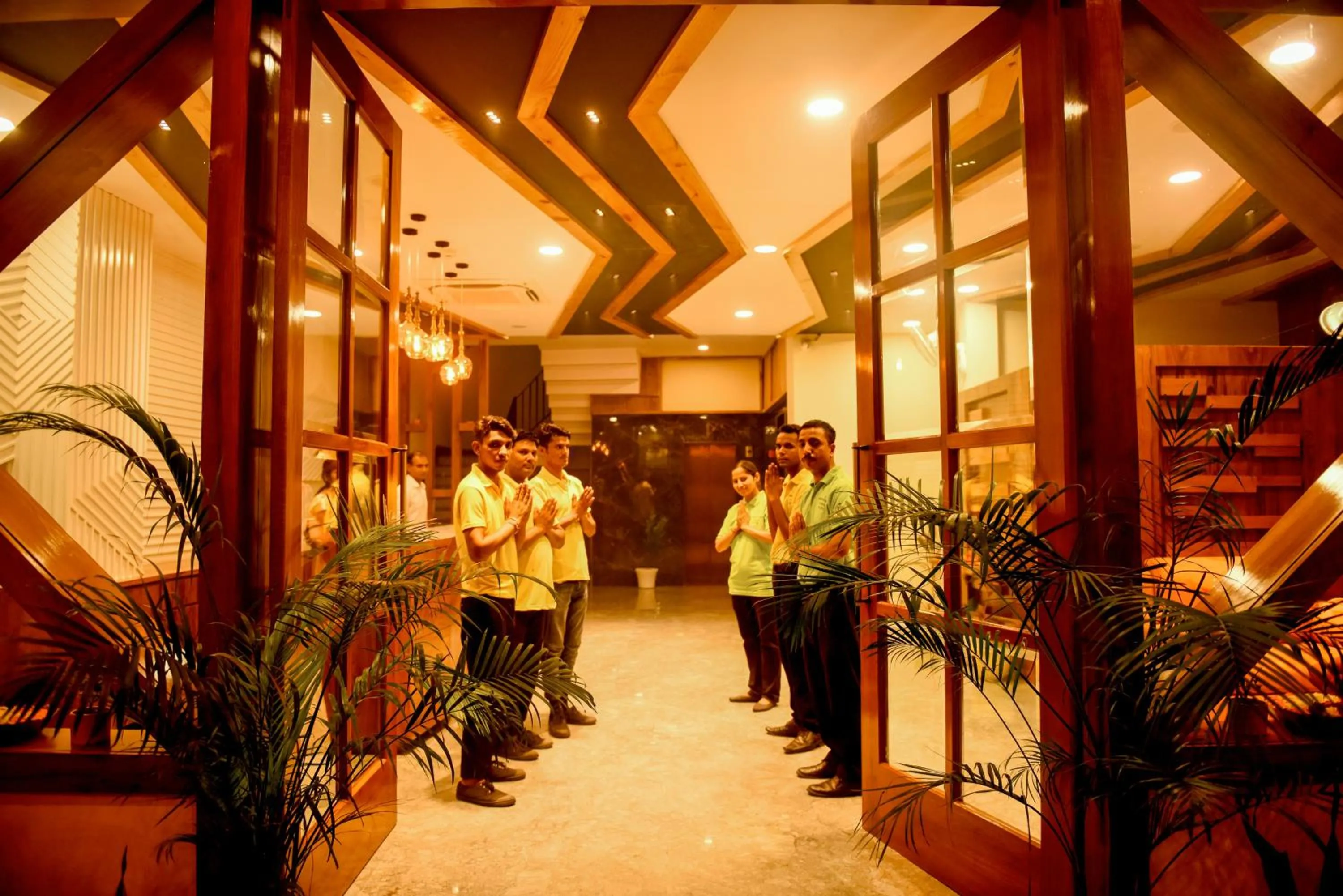 Lobby or reception in The Abhyudyam Ganga