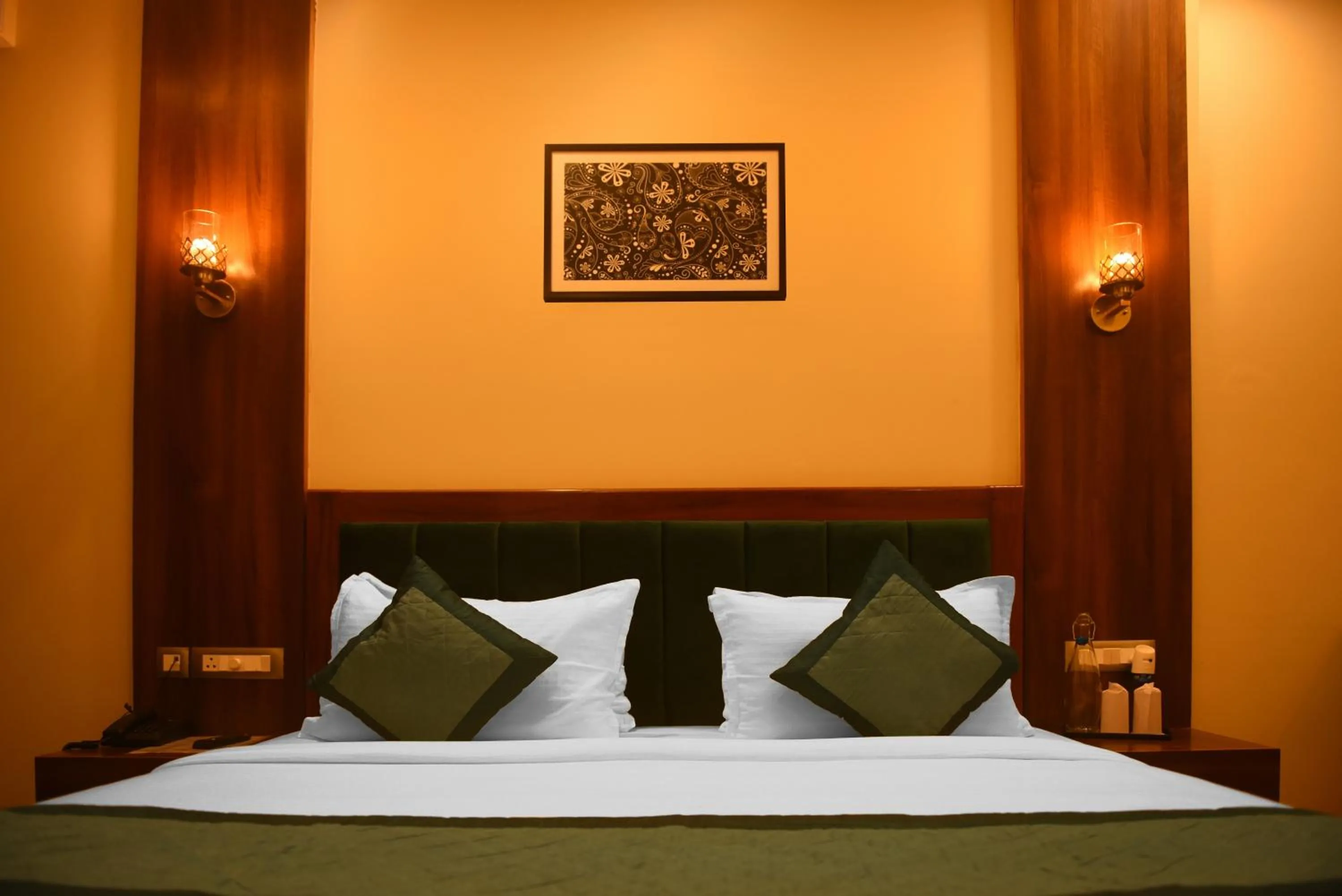 Bed in The Abhyudyam Ganga
