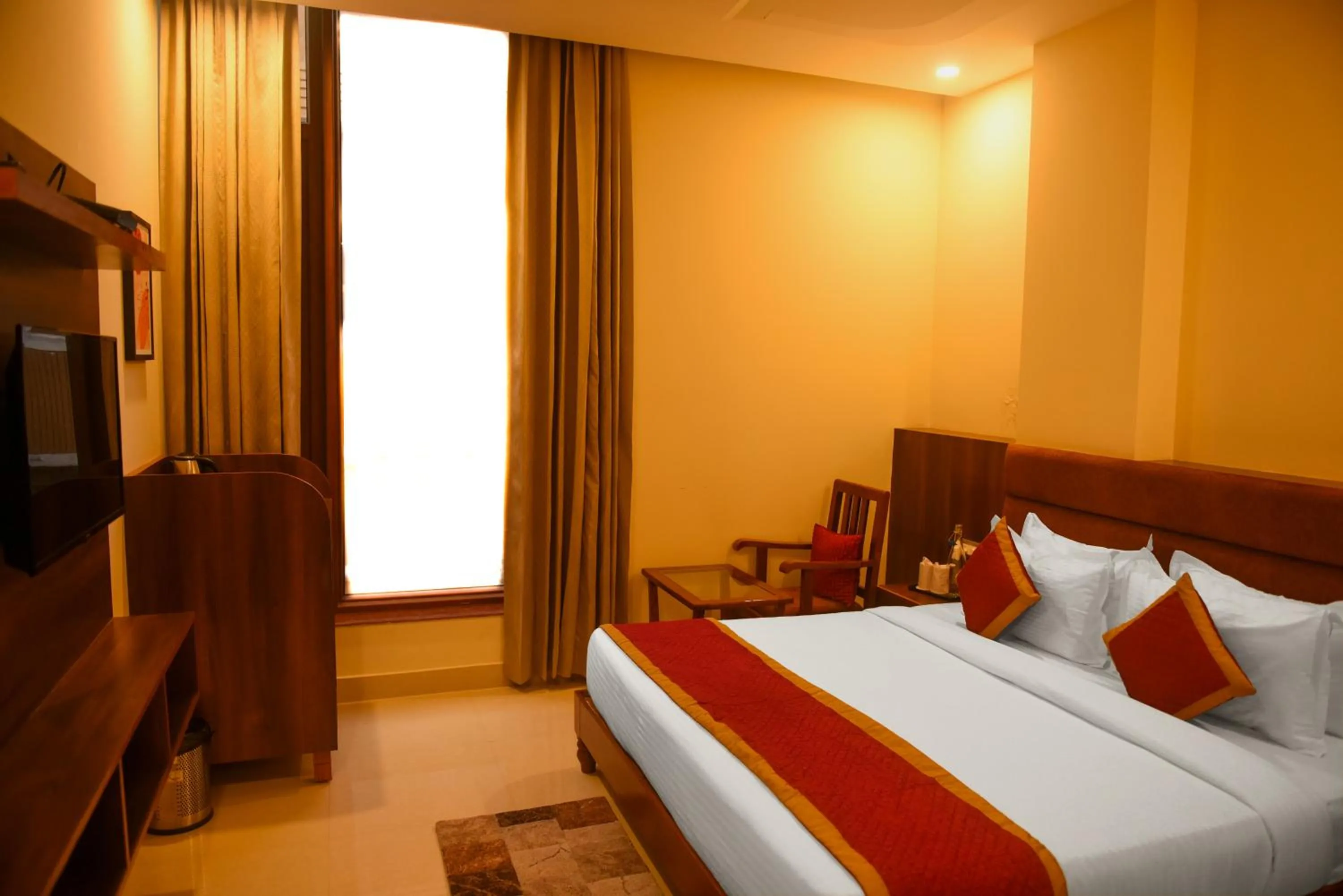 Bed in The Abhyudyam Ganga