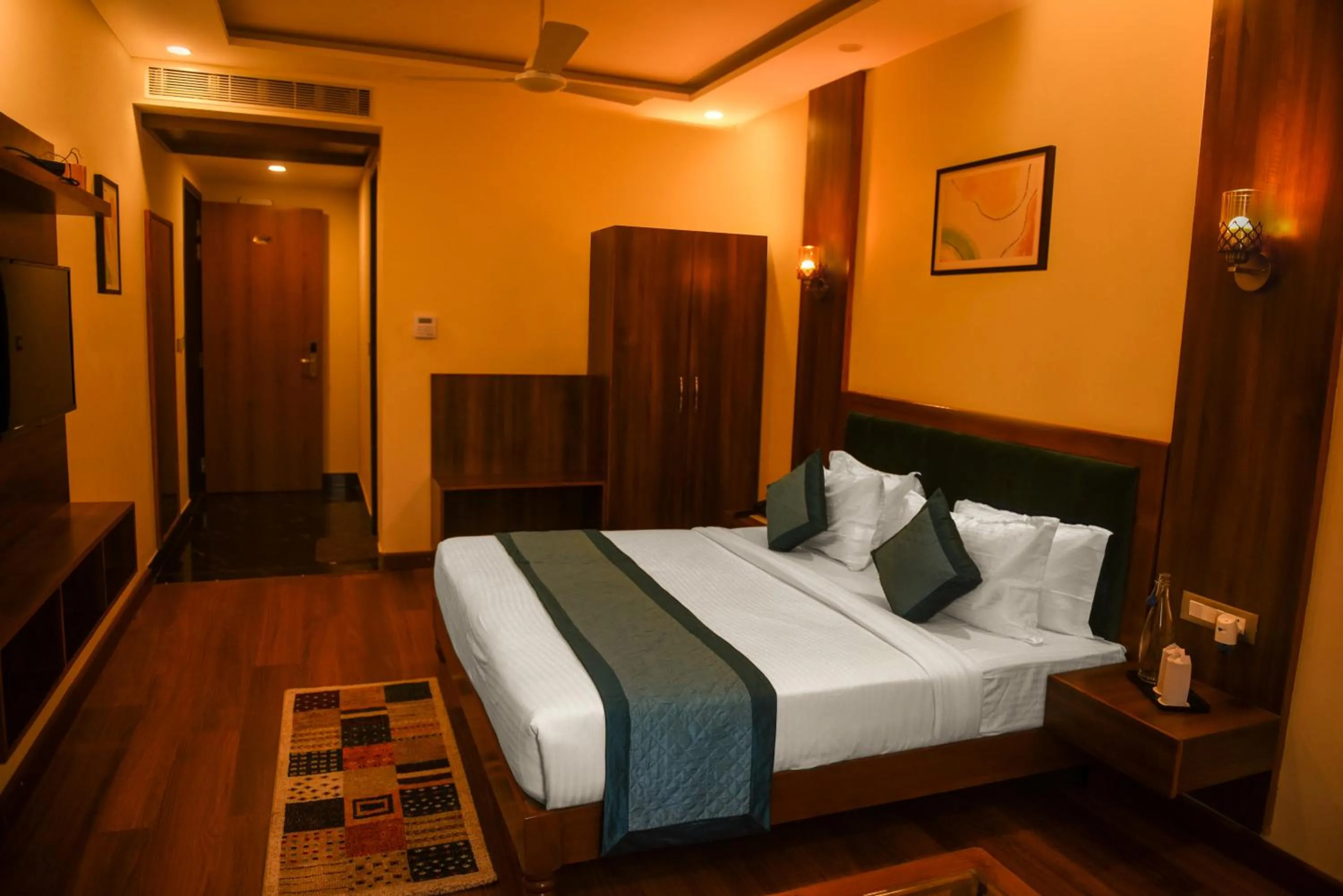 Bed in The Abhyudyam Ganga