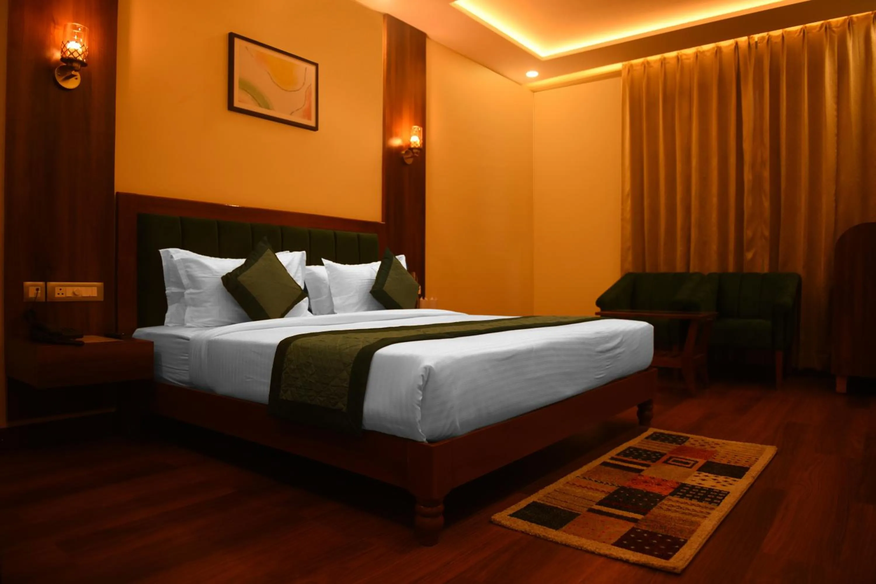 Bed in The Abhyudyam Ganga