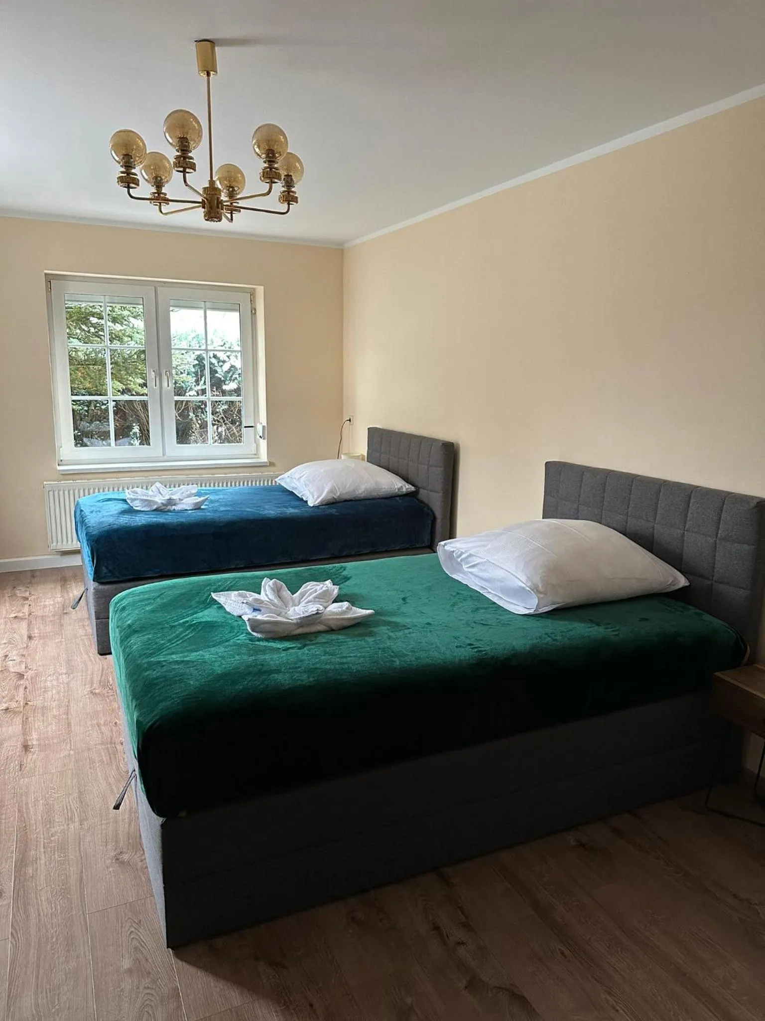 Bedroom, Bed in Hotel Waldeslust