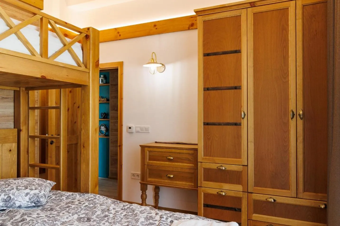 Photo of the whole room, Bed in Villa Letizia & Raphael w Sauna near Pirin Golf Resort