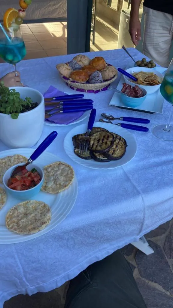 Food and drinks in B&B Il Sentiero