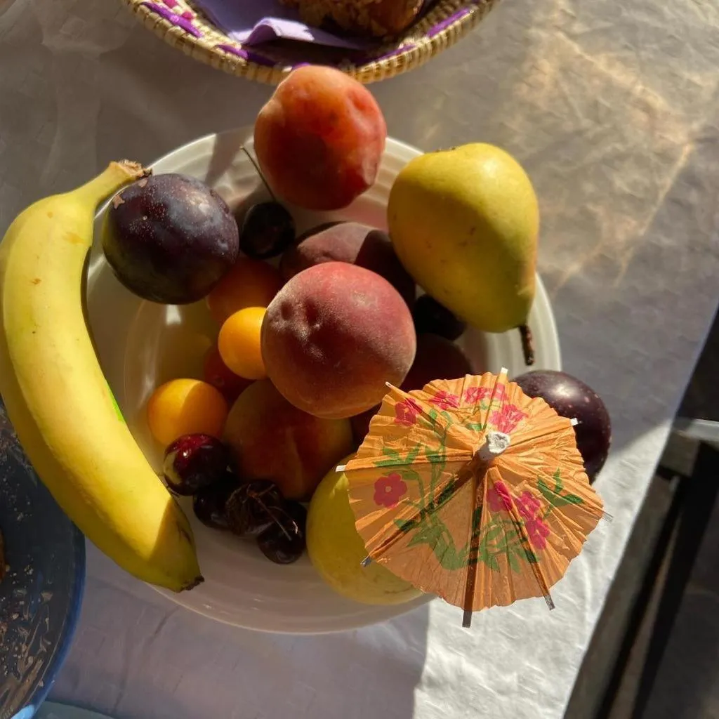 Food and drinks in B&B Il Sentiero