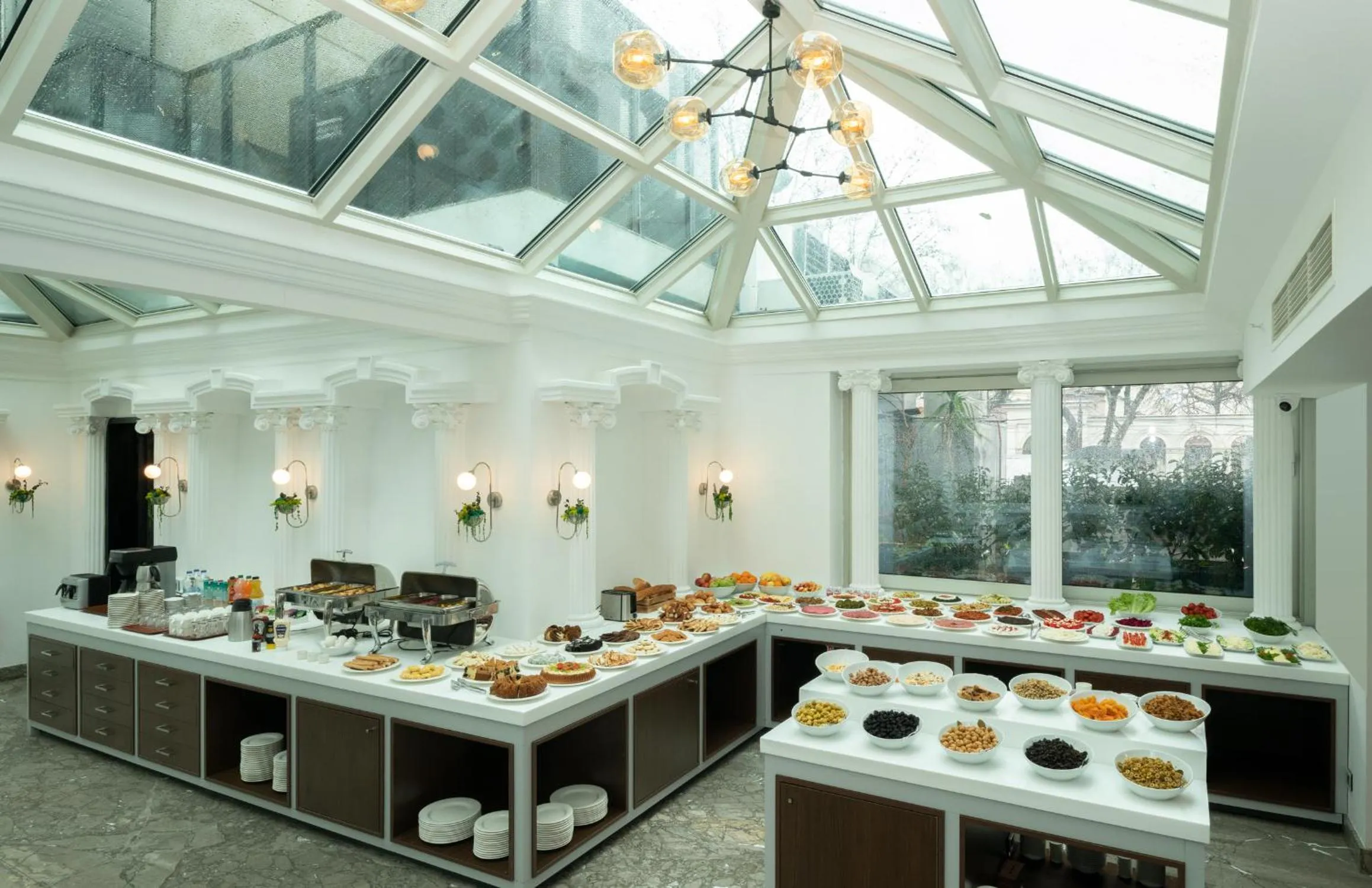 Buffet breakfast in Hotel Nena