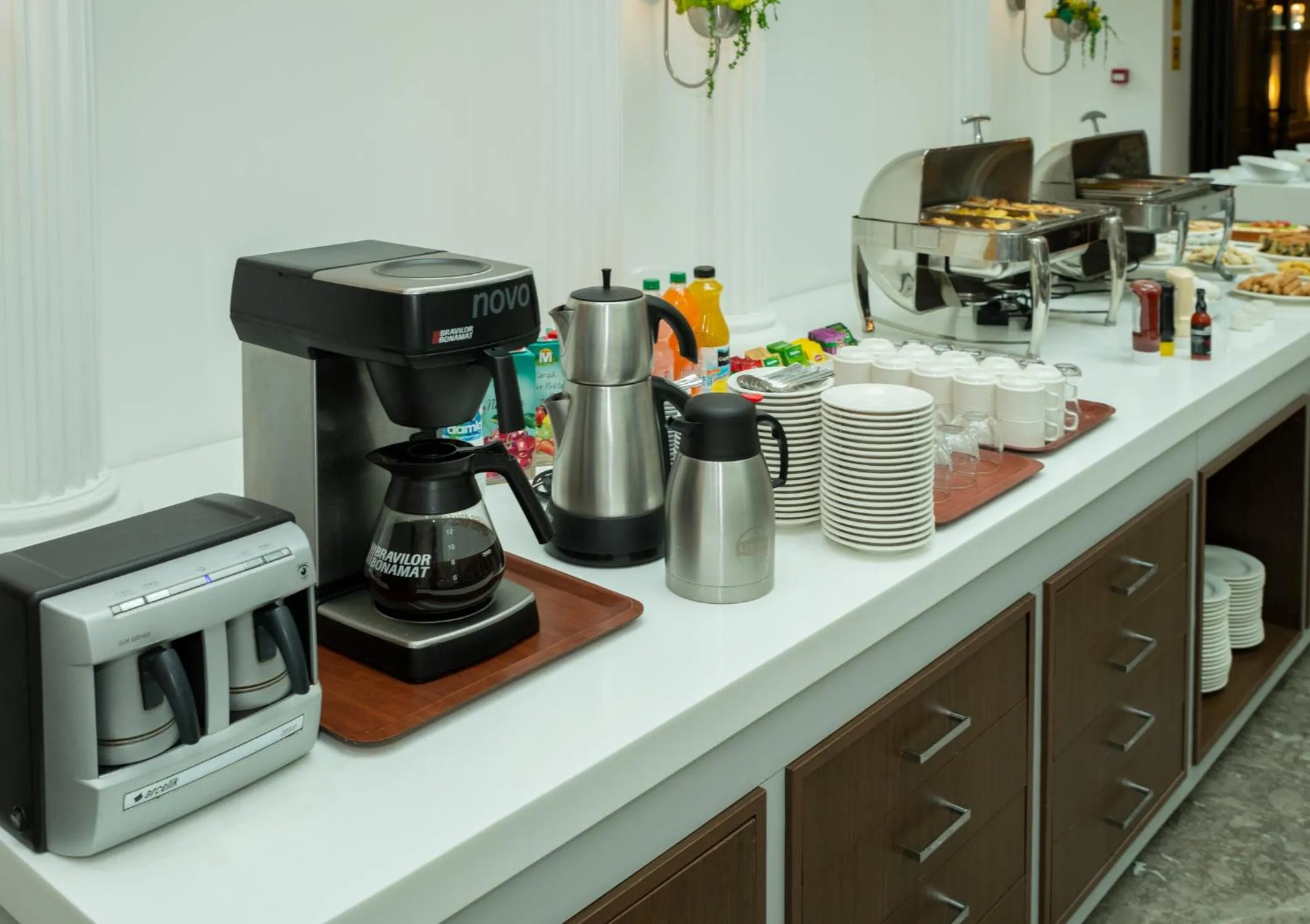 Buffet breakfast in Hotel Nena