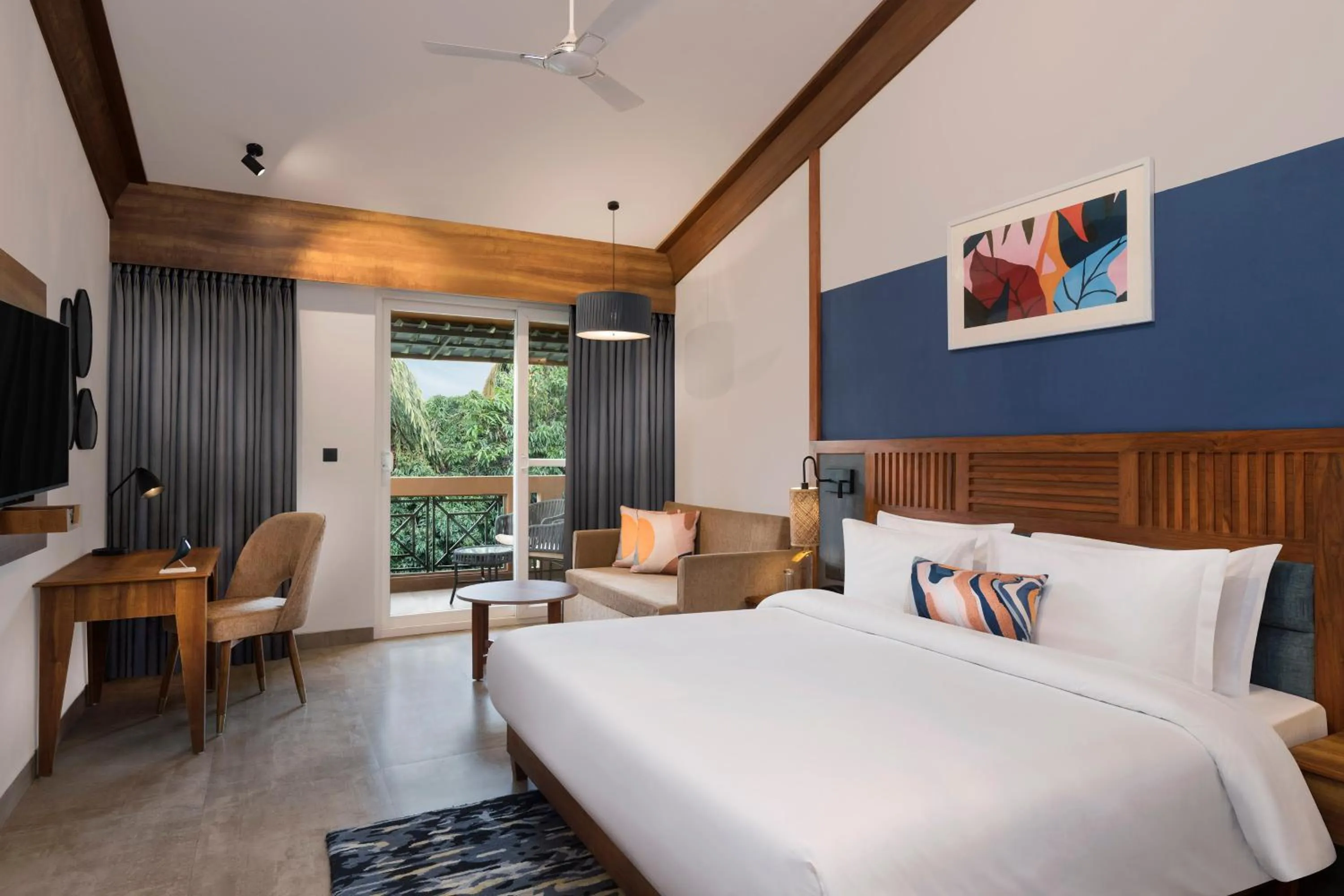View (from property/room), Bed in voco Jim Corbett by IHG