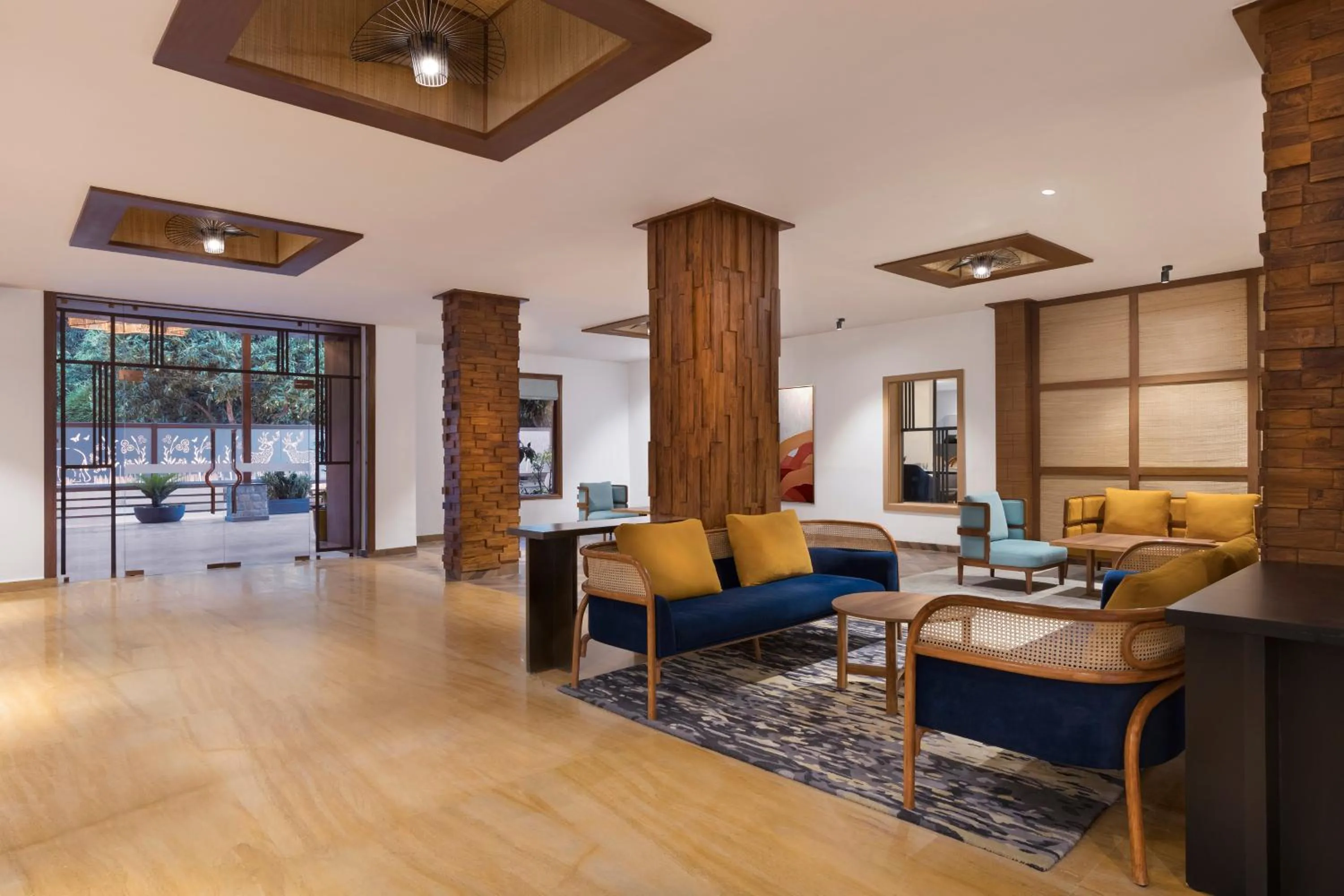 Lobby or reception in voco Jim Corbett by IHG