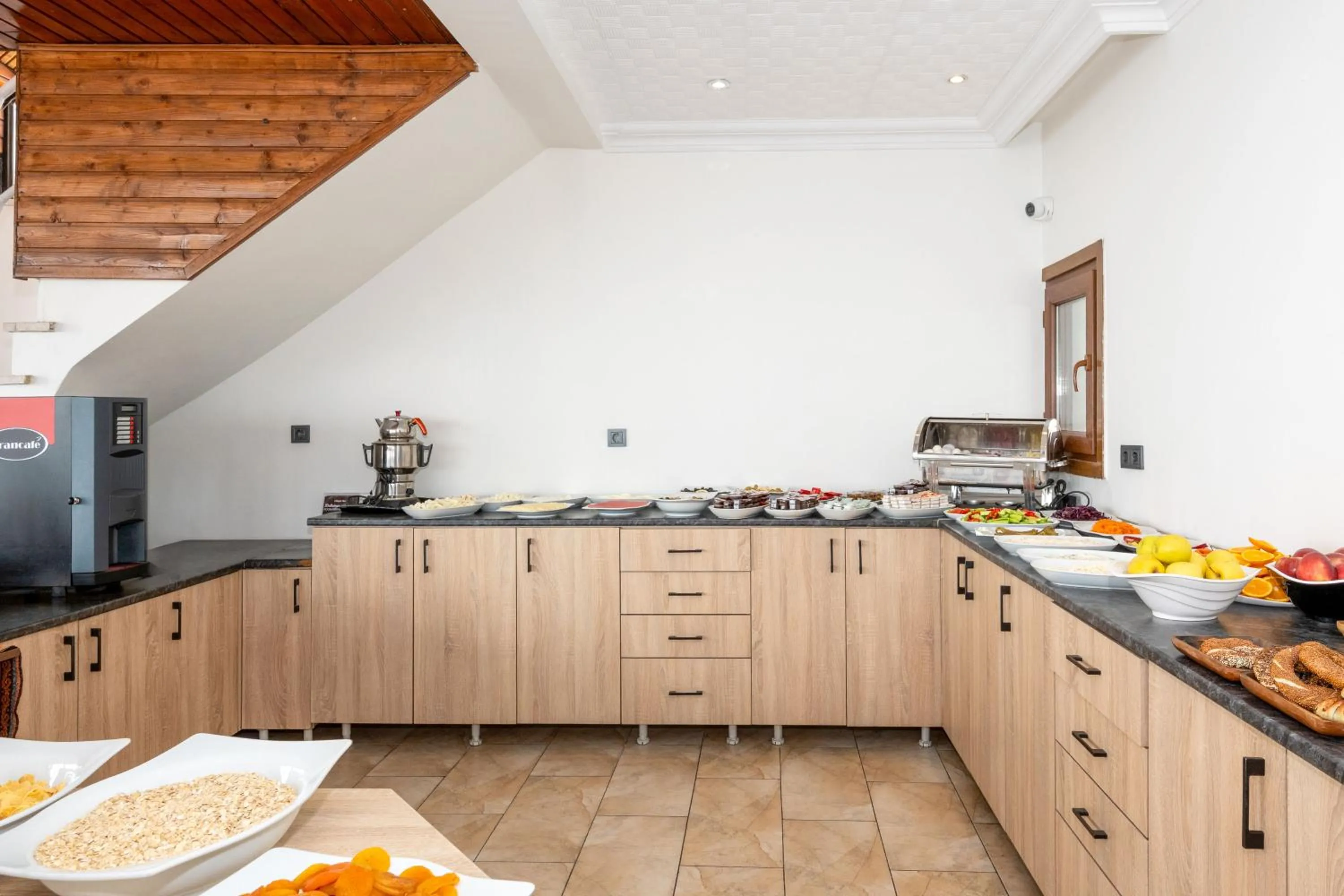 Buffet breakfast in Olimpic Hotel