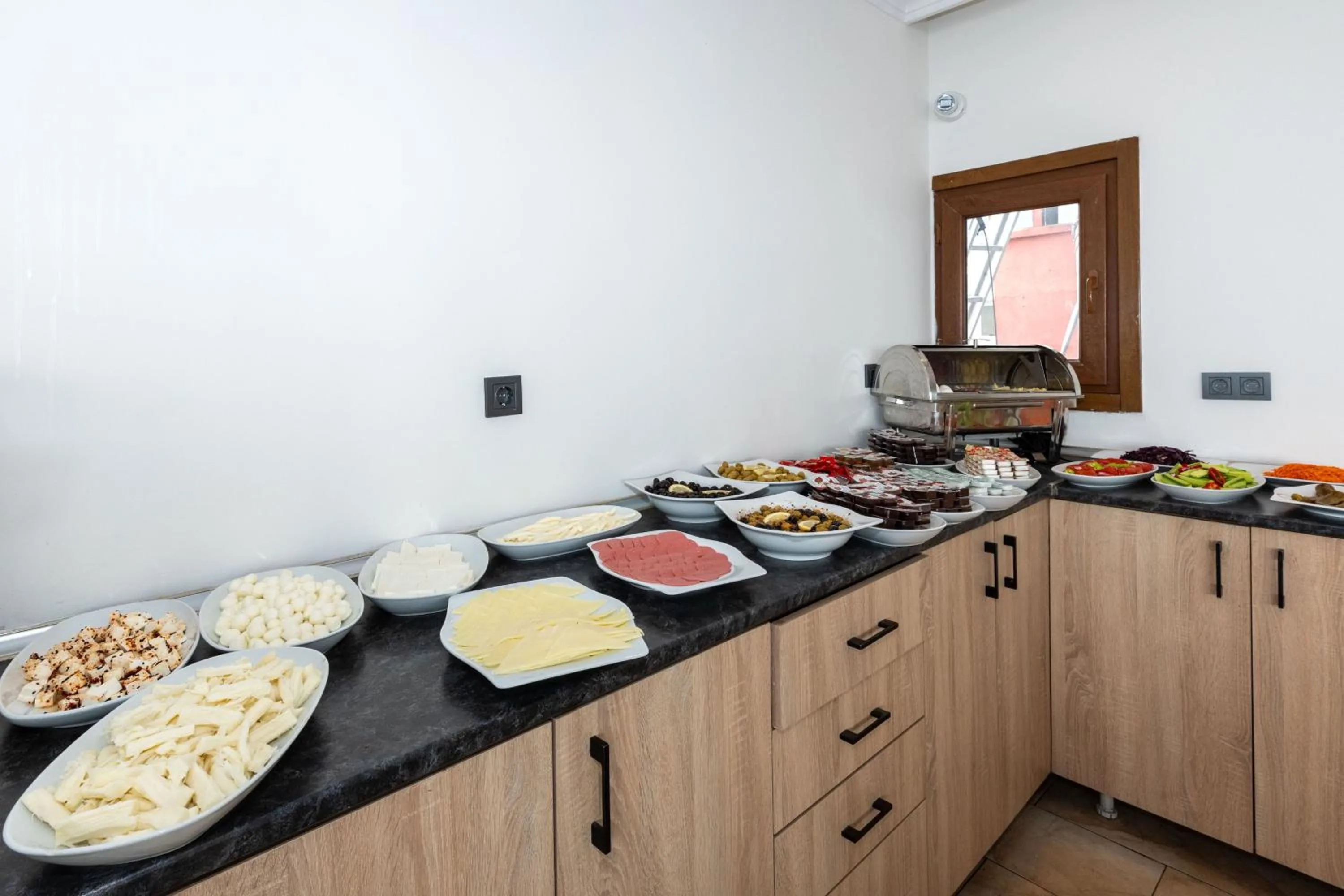 Buffet breakfast in Olimpic Hotel