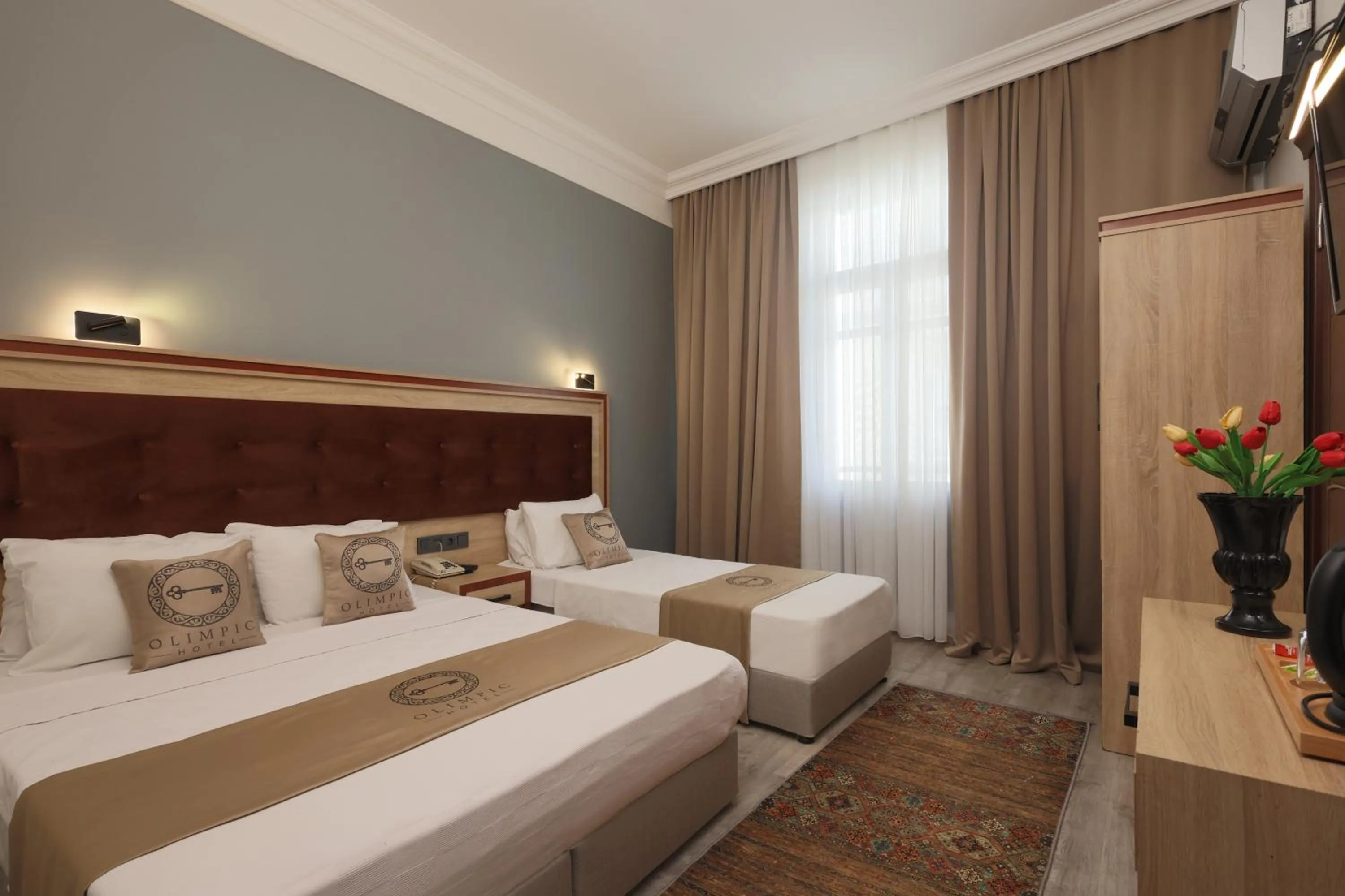 Bed in Olimpic Hotel