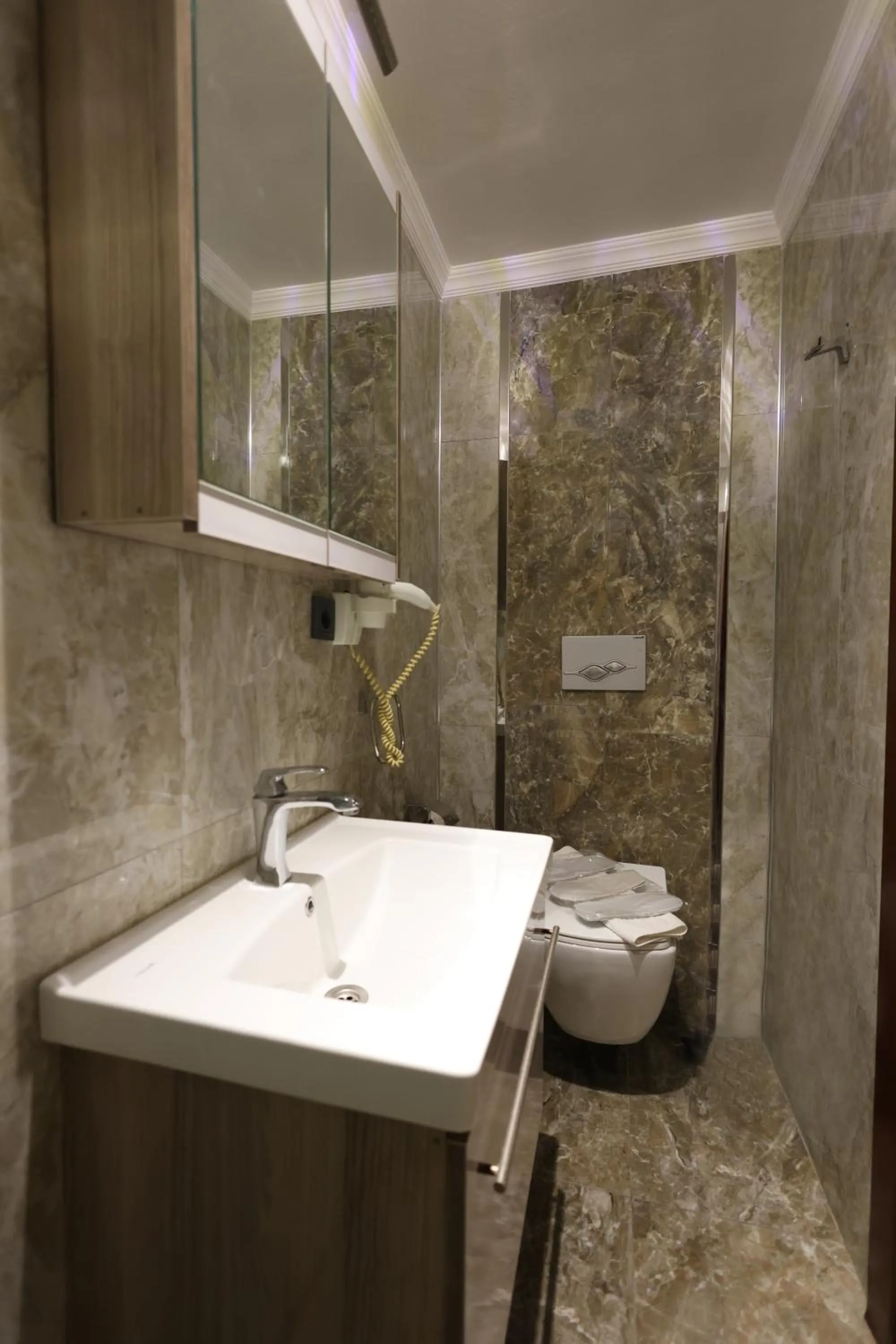 Toilet in Olimpic Hotel