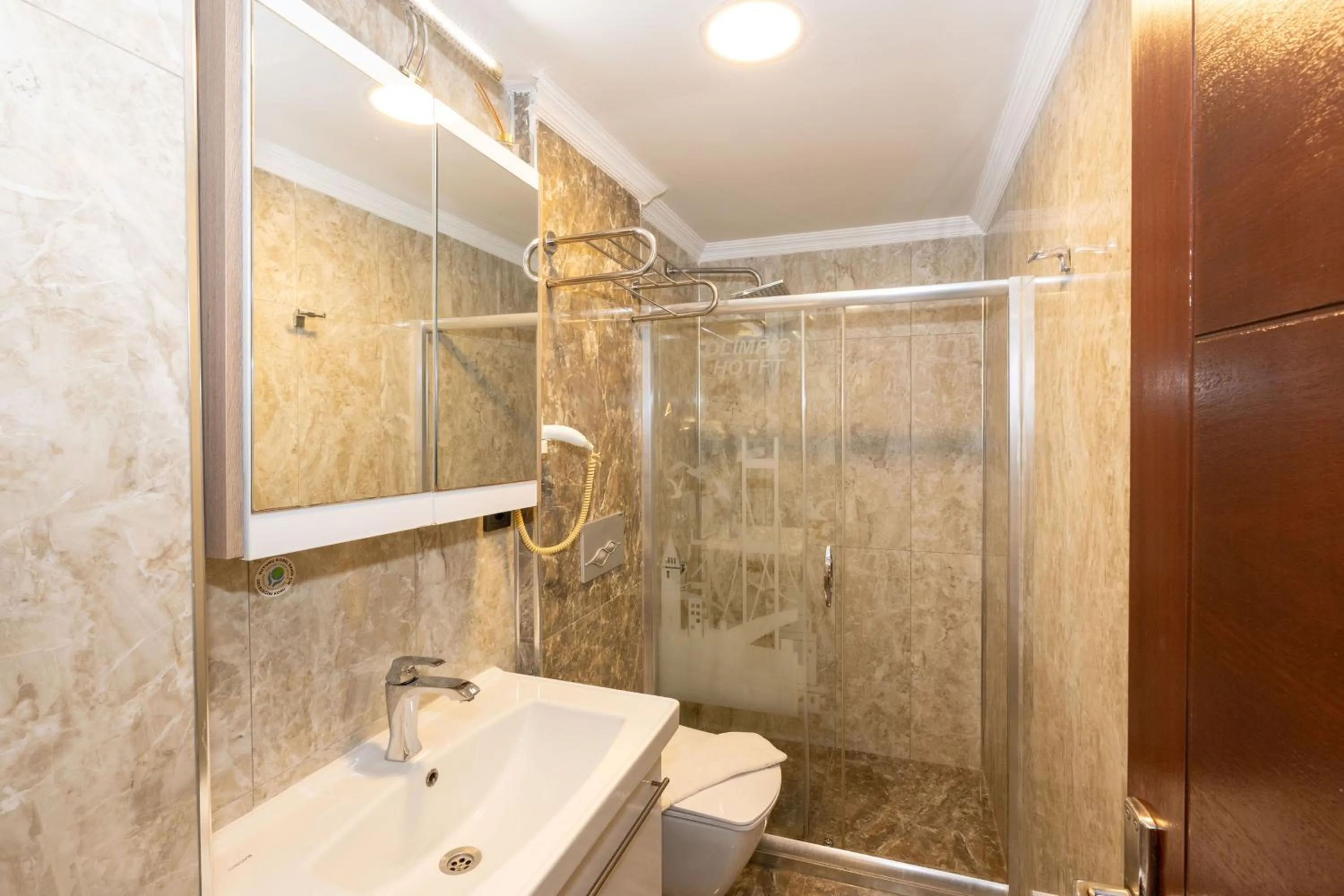 Shower in Olimpic Hotel