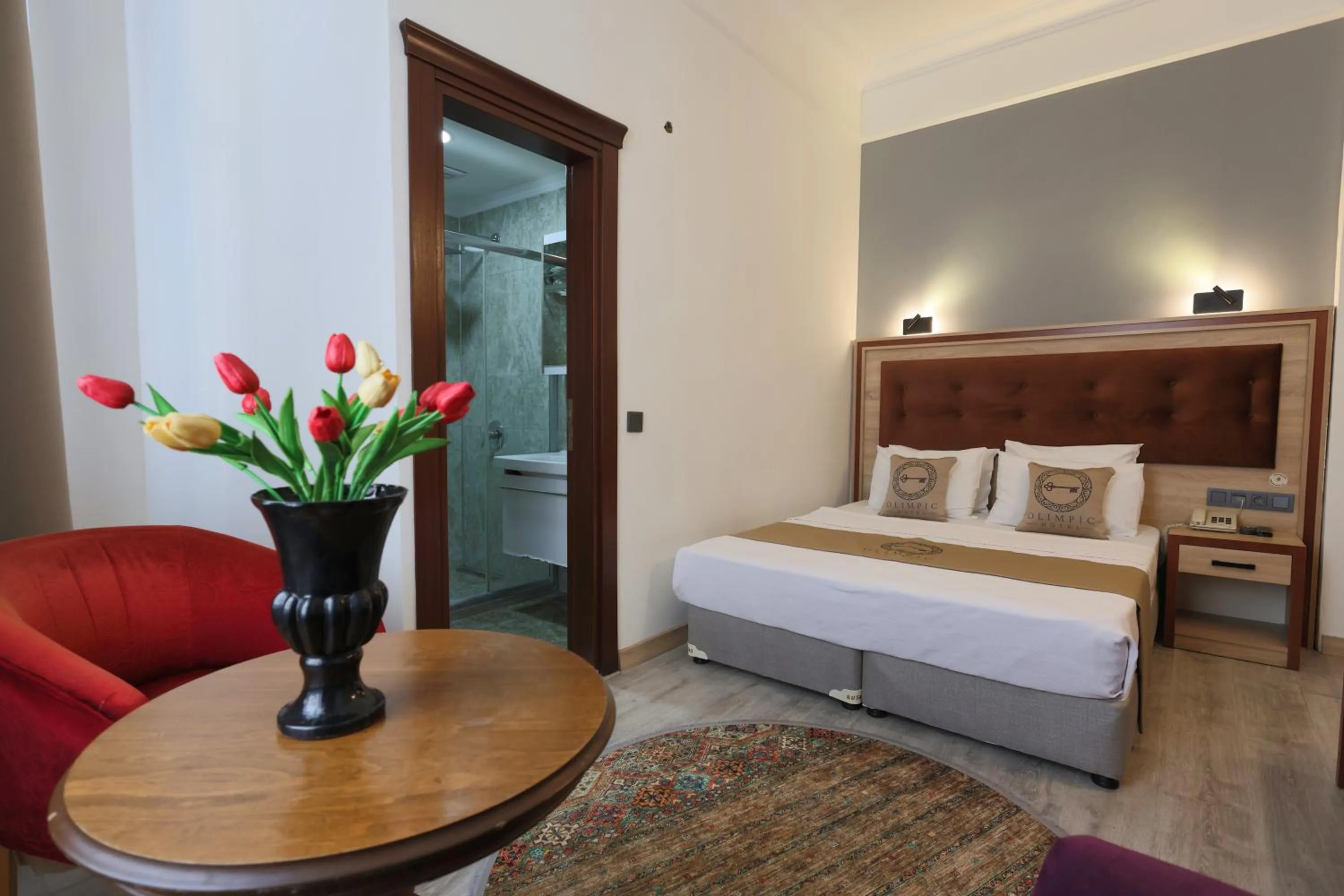 Bed in Olimpic Hotel