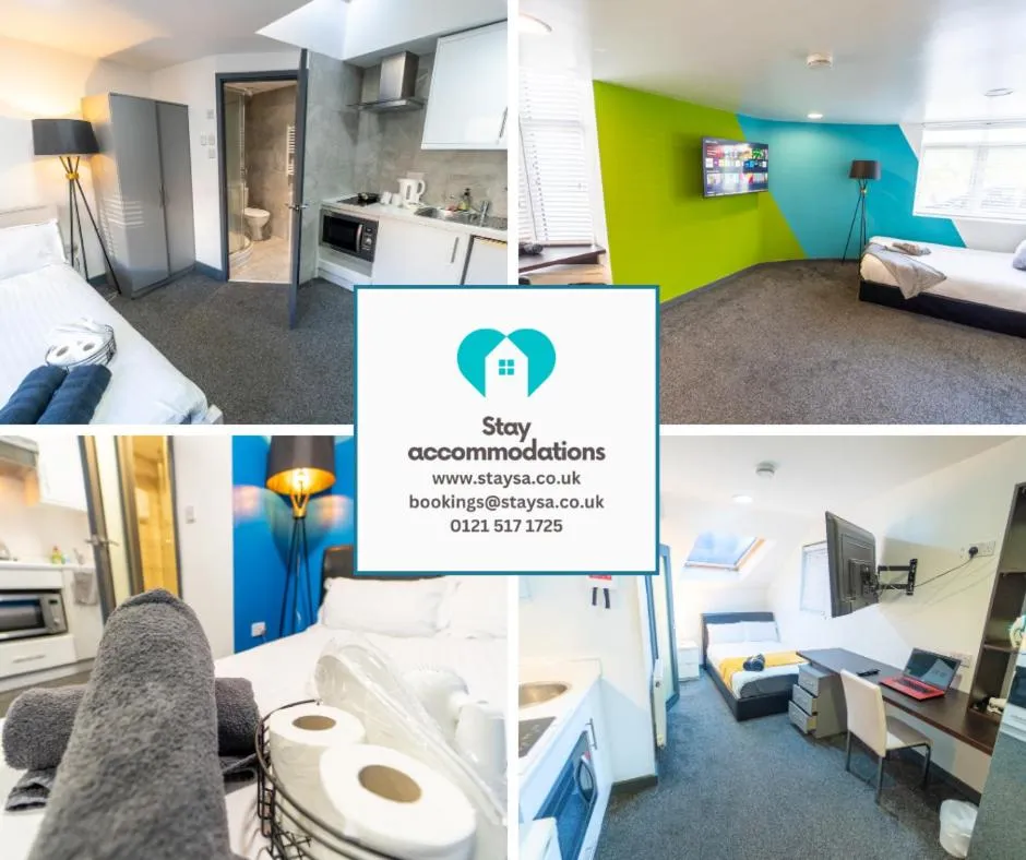 Bedroom, Bed in 100 Dale road Studios in Guest house