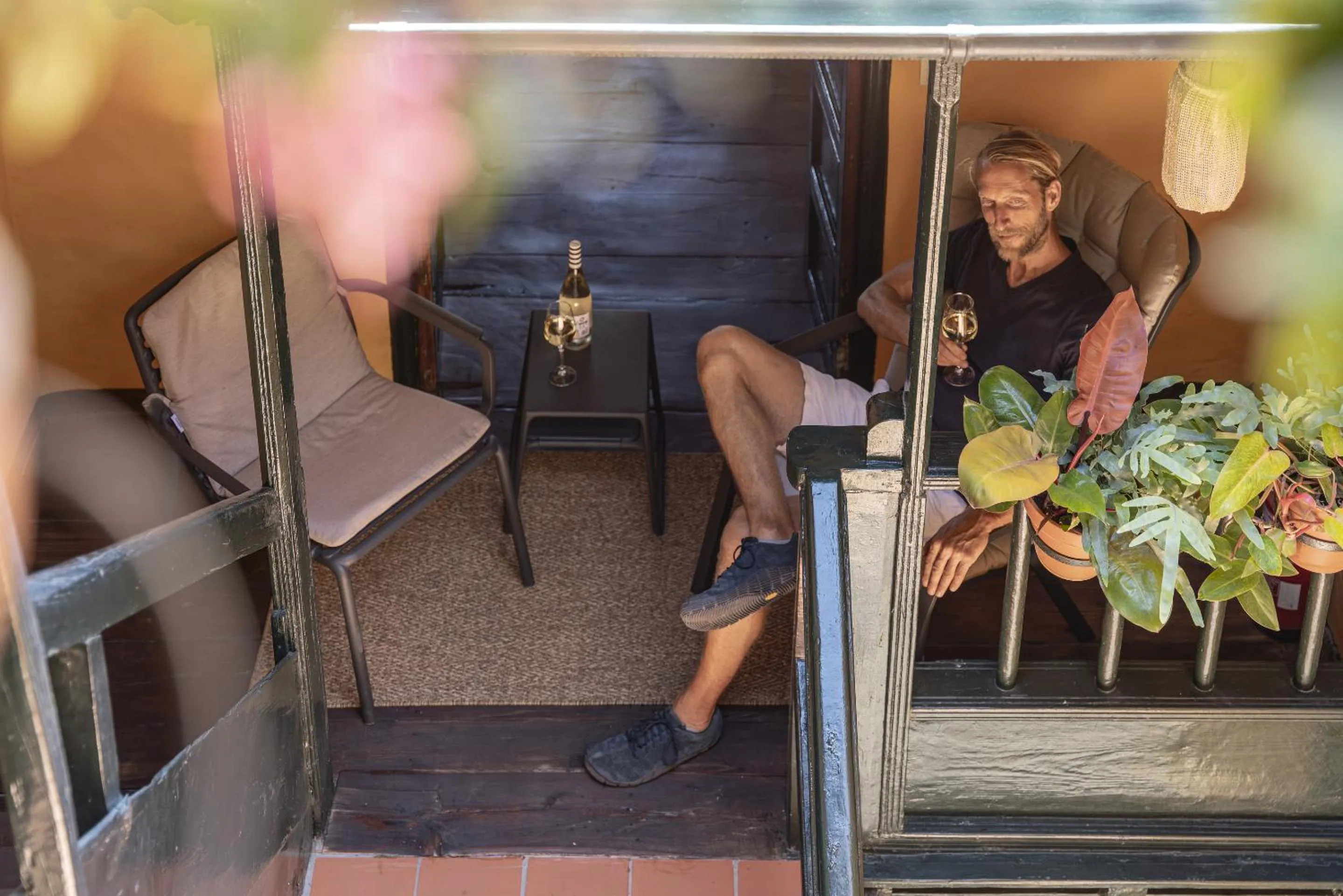 Balcony/Terrace in Hotel San Telmo