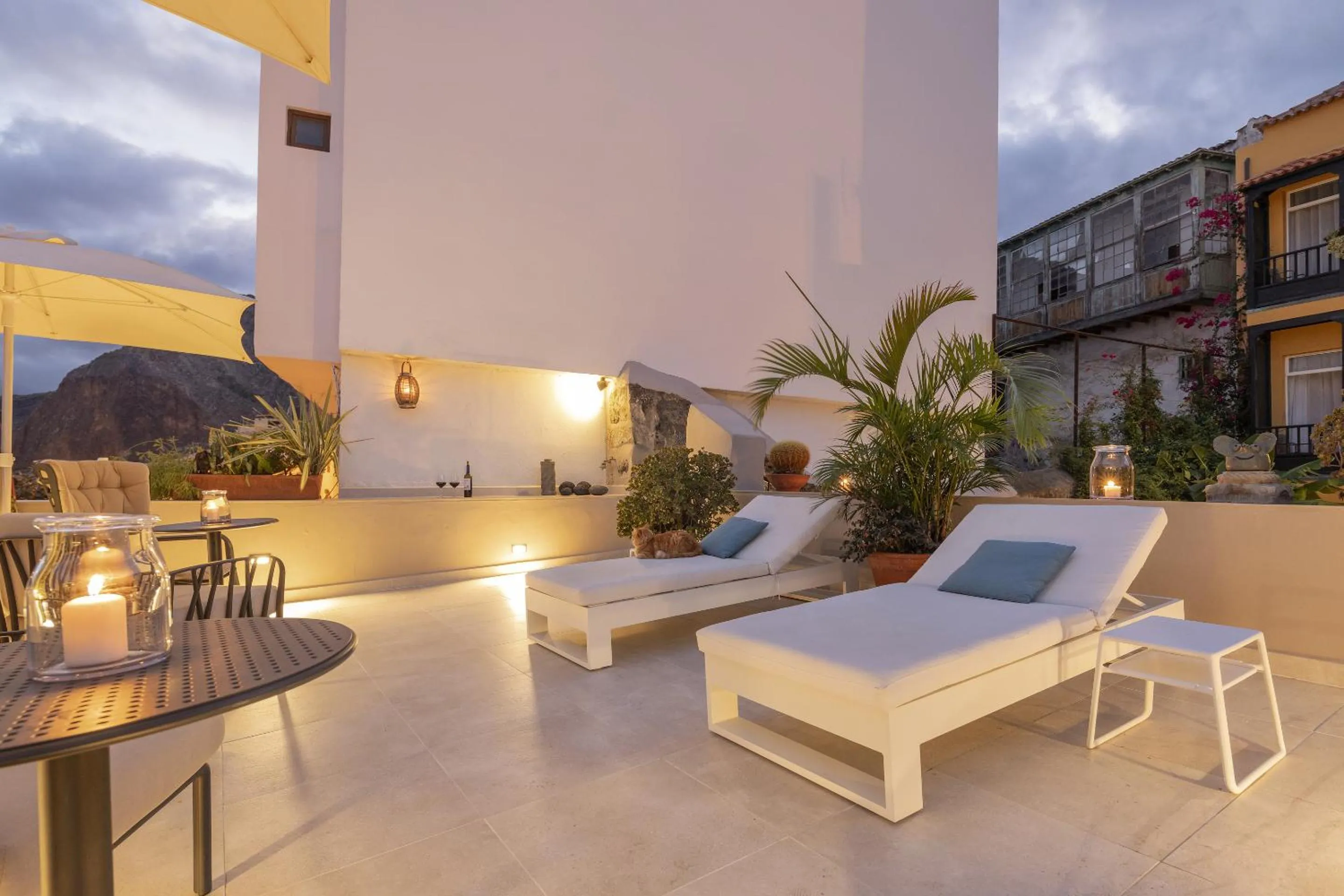 Balcony/Terrace in Hotel San Telmo