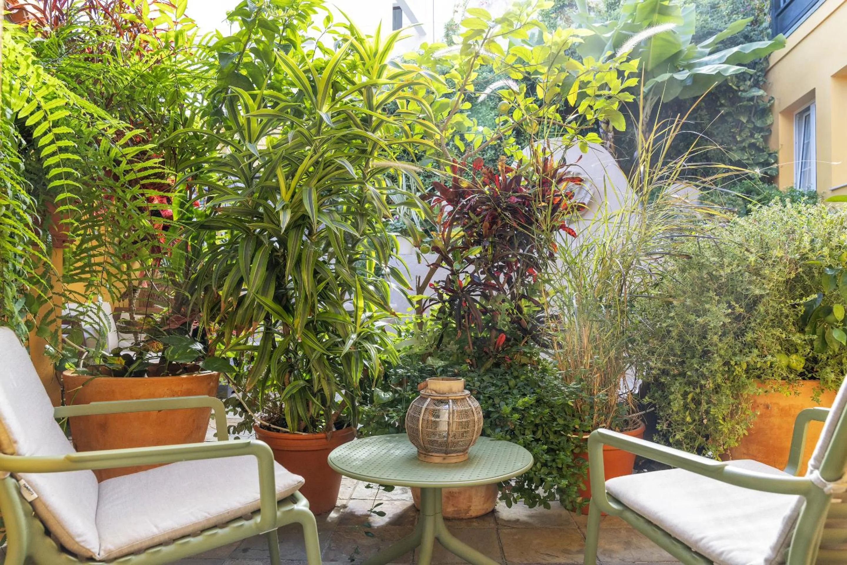 Patio in Hotel San Telmo