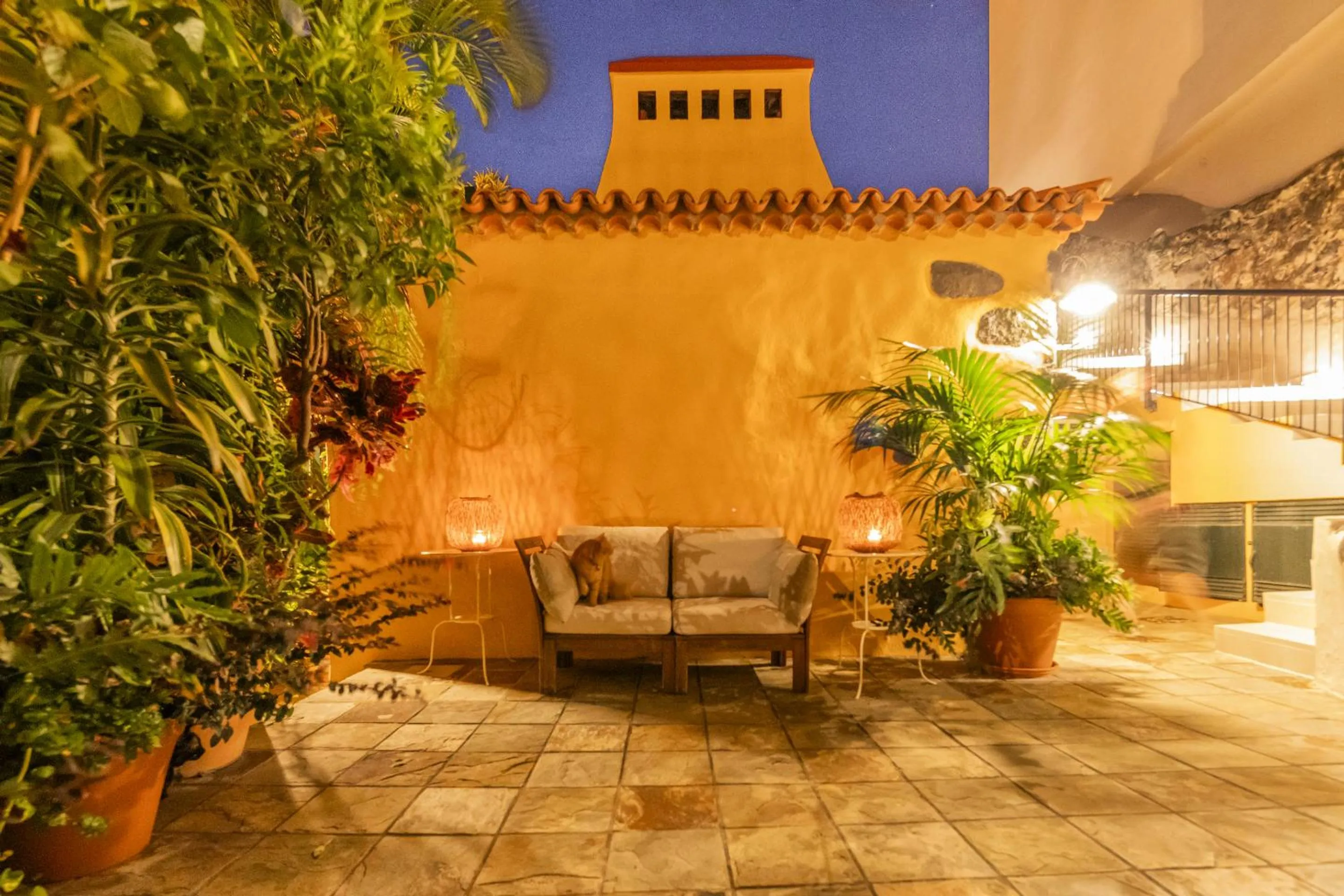 Patio in Hotel San Telmo