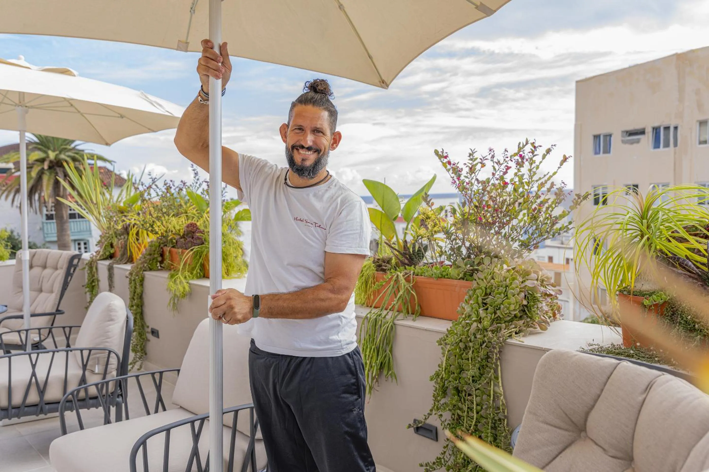 Balcony/Terrace in Hotel San Telmo