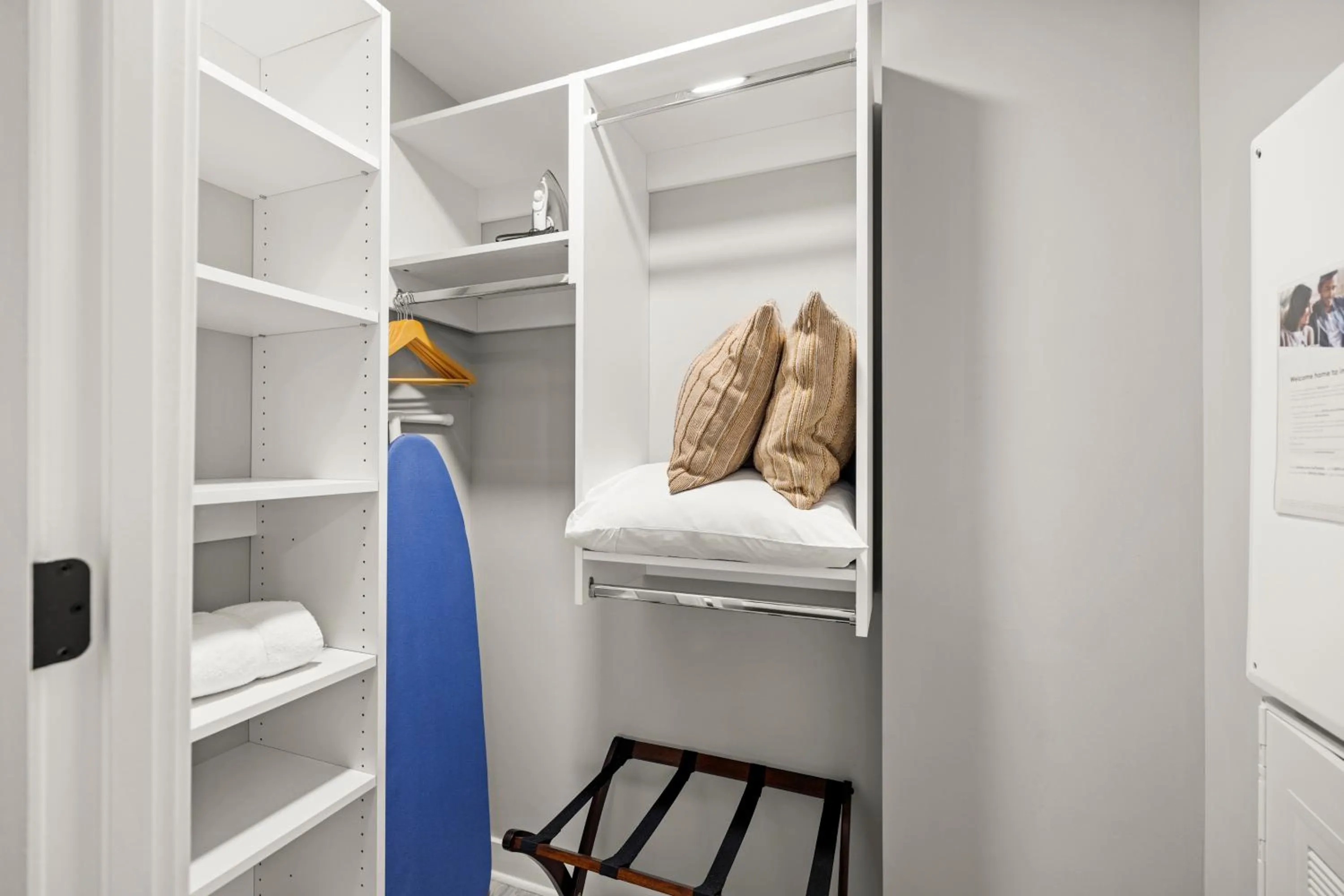 wardrobe, Bed in Coda on Half, a Placemakr Experience - Navy Yard