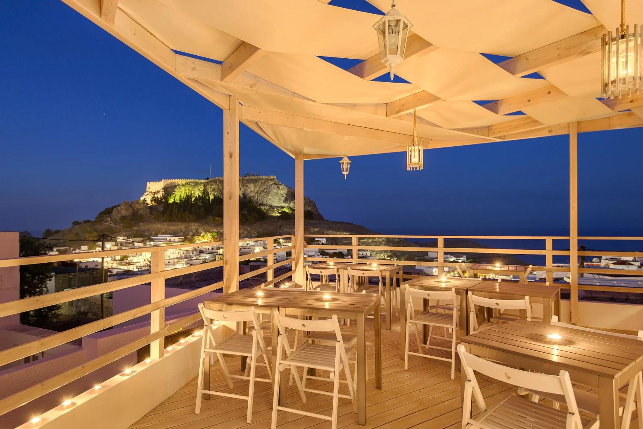 Restaurant/places to eat in Lindos Harmony Suites