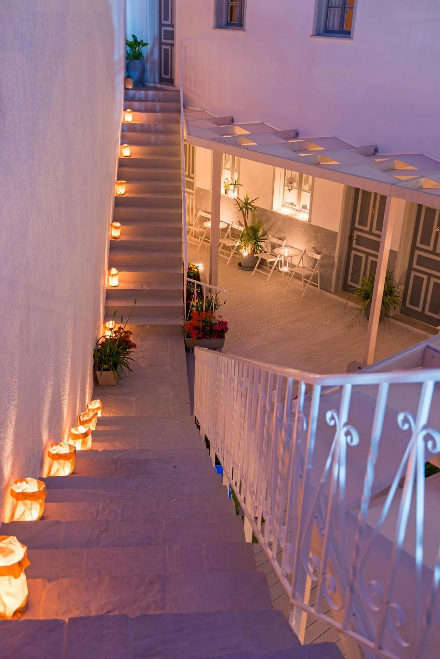 Facade/entrance in Lindos Harmony Suites