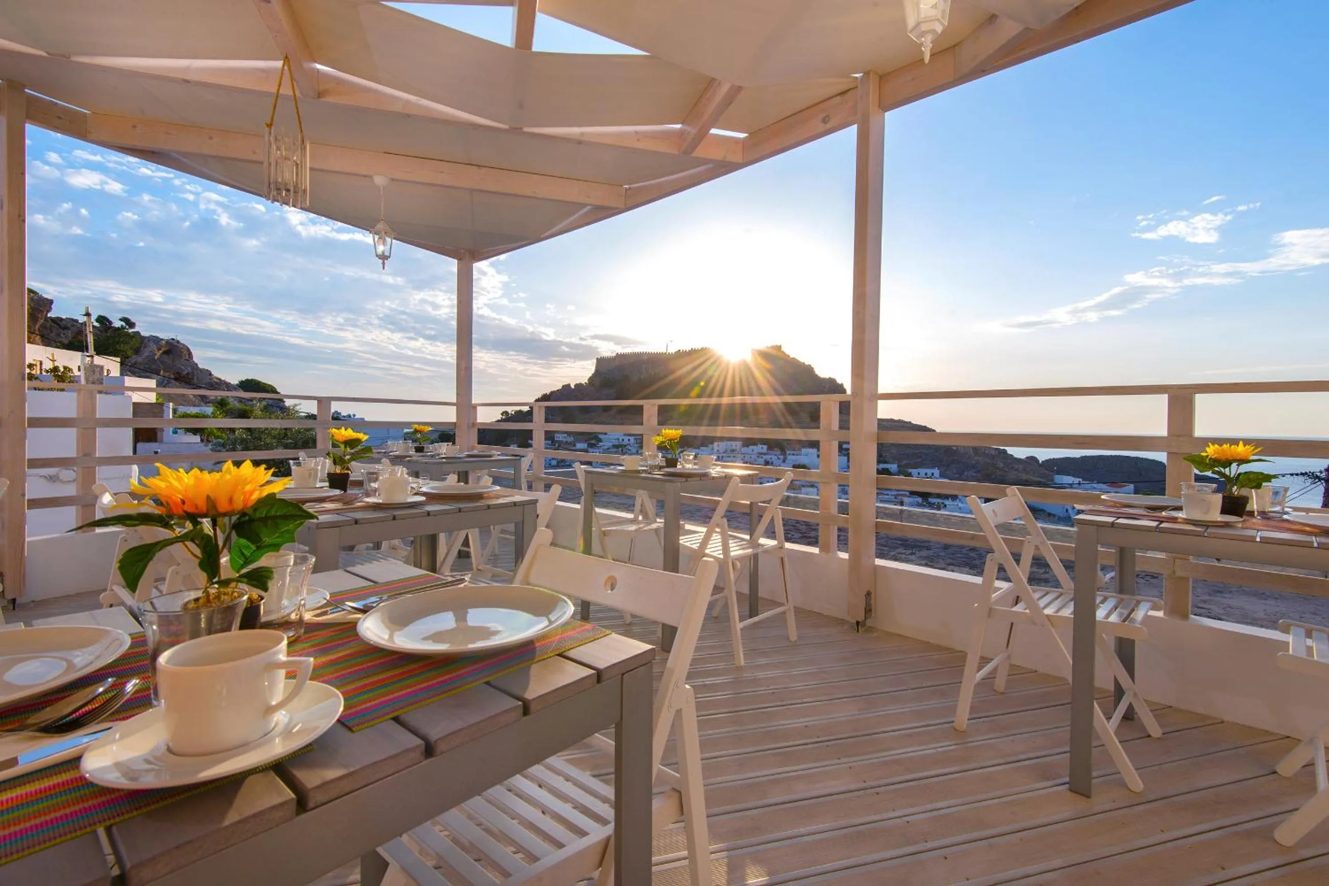 Restaurant/places to eat in Lindos Harmony Suites